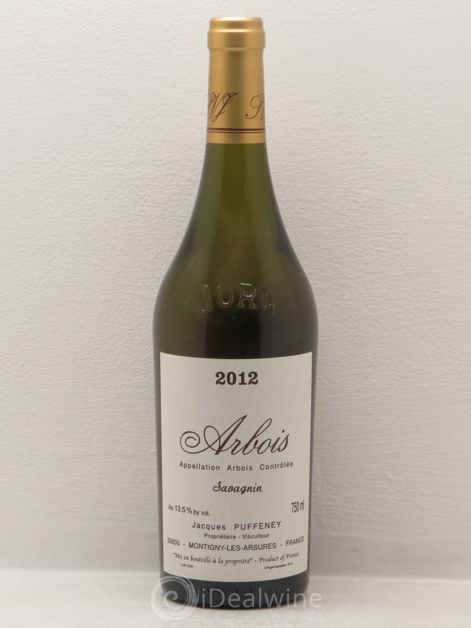 Arbois Arbois Savagnin Domaine Puffeney 2012 - Posten von 1 Flasche - 0