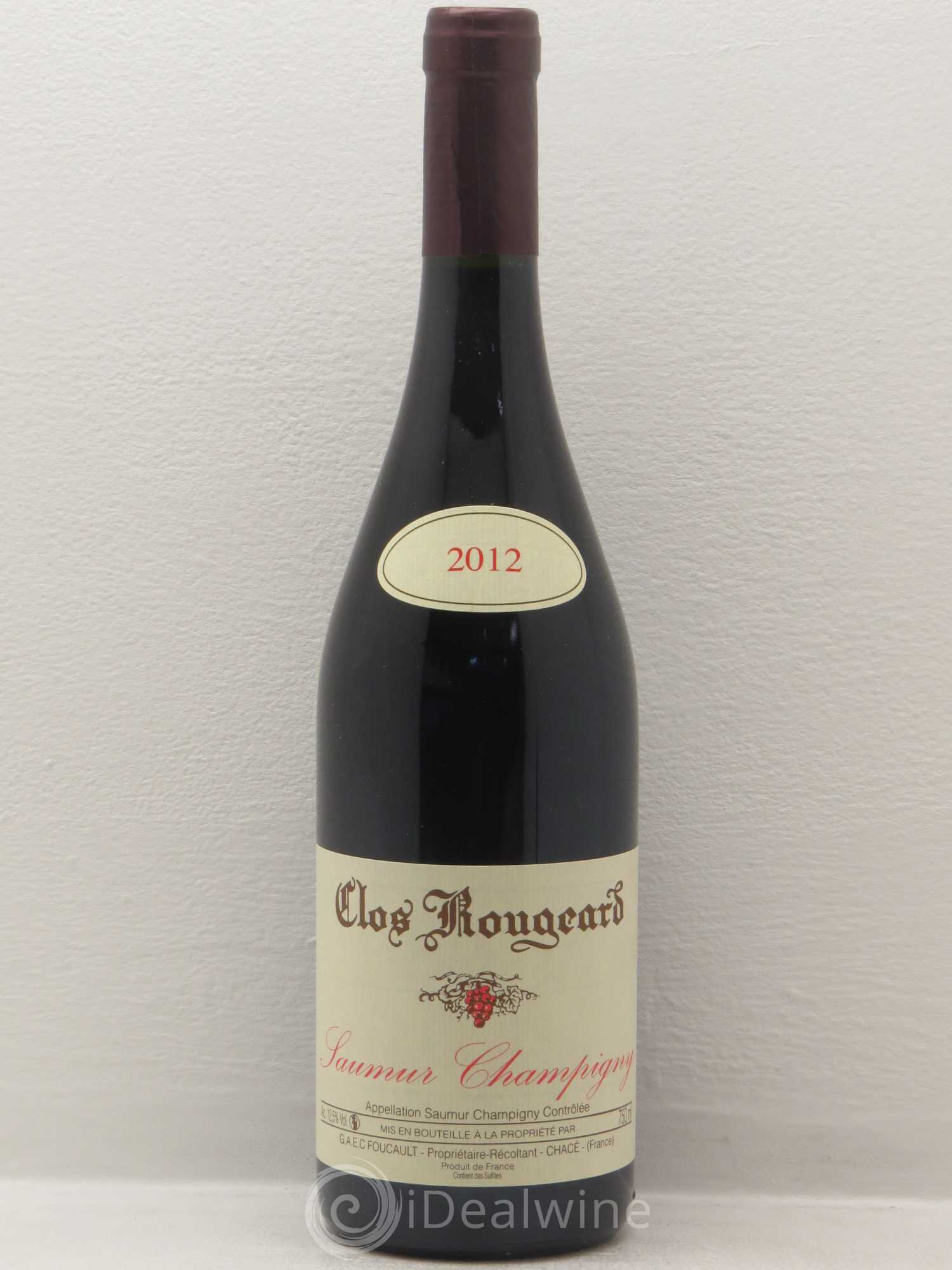 Saumur-Champigny Clos Rougeard 2012 - Posten von 1 Flasche - 0