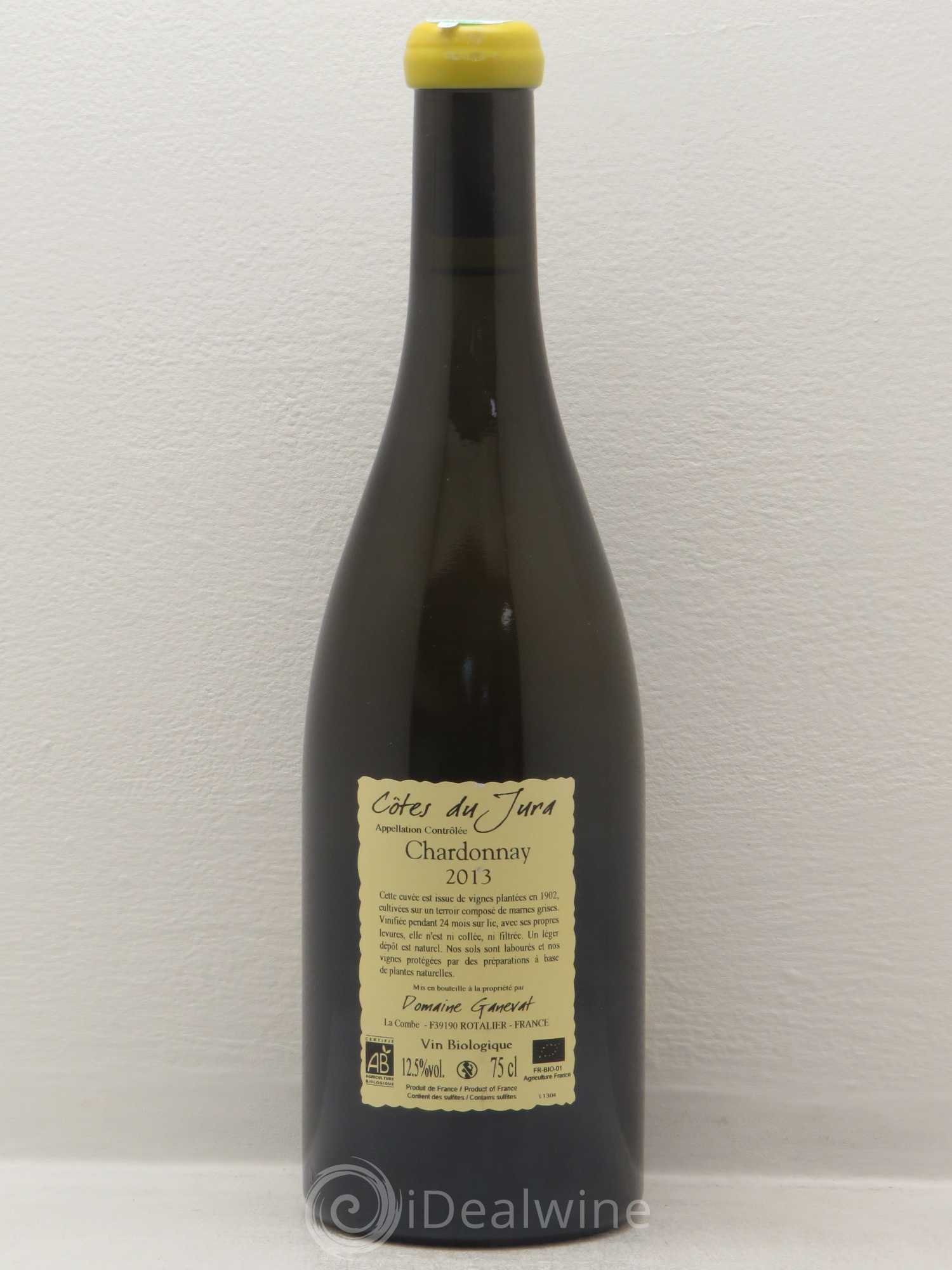 Côtes du Jura Les Chalasses Vieilles Vignes Jean-François Ganevat (Domaine) 2013 - Lot de 1 bouteille - 1