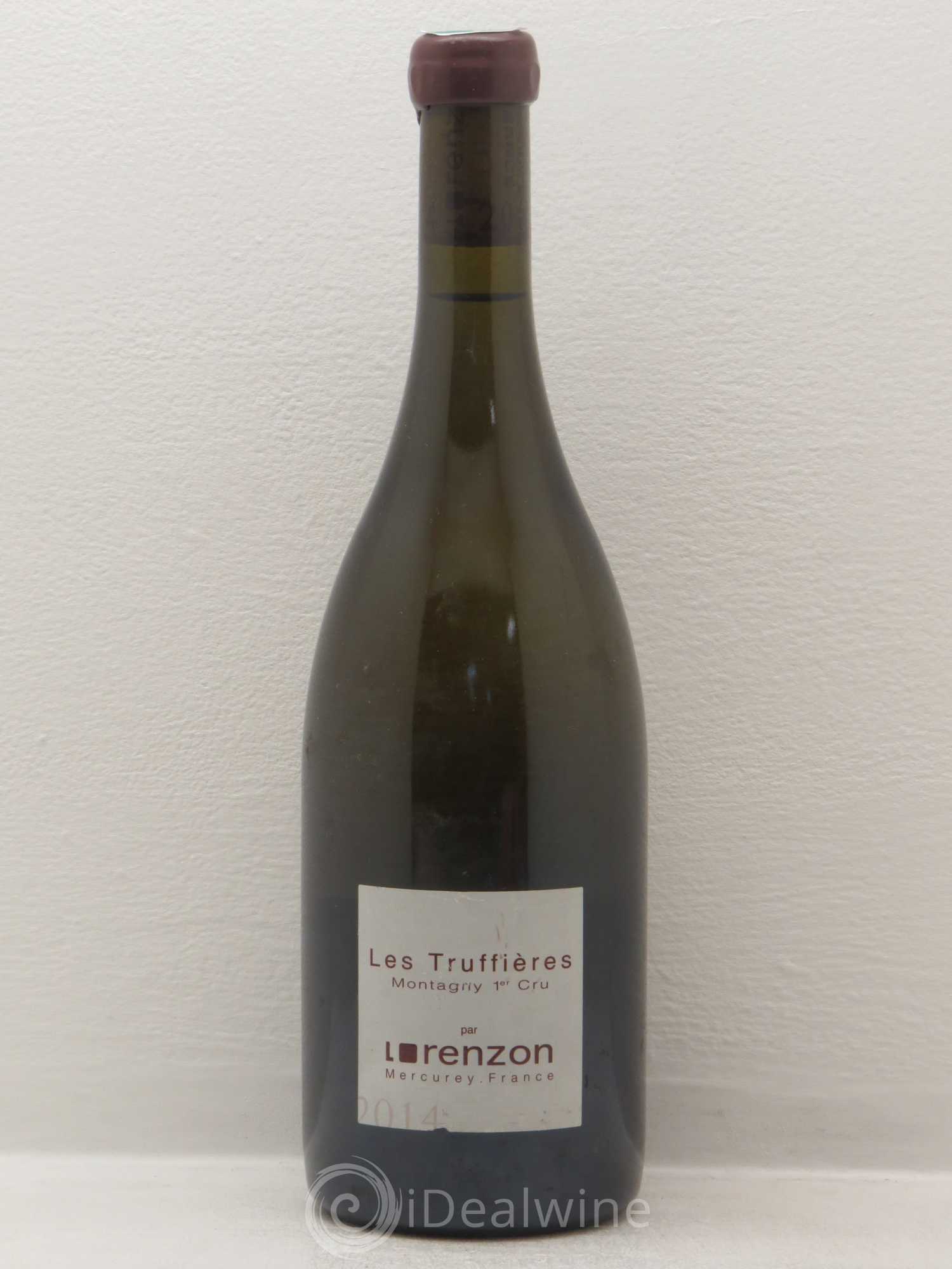 Montagny 1er Cru Montagny 1er cru Les Truffières Domaine Lorenzon 2014 - Posten von 1 Flasche - 0