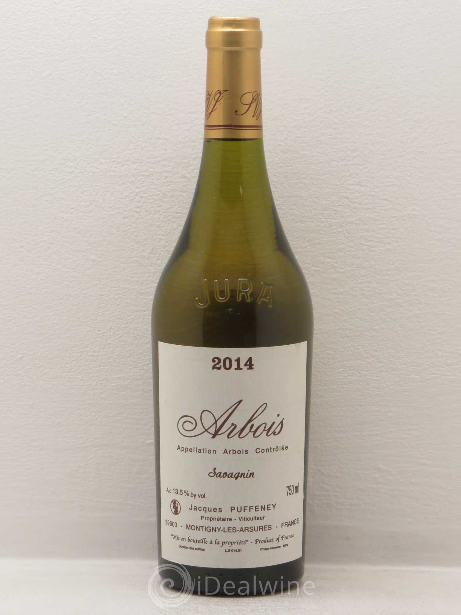 Arbois Arbois Savagnin Domaine Puffeney 2014 - Posten von 1 Flasche - 0