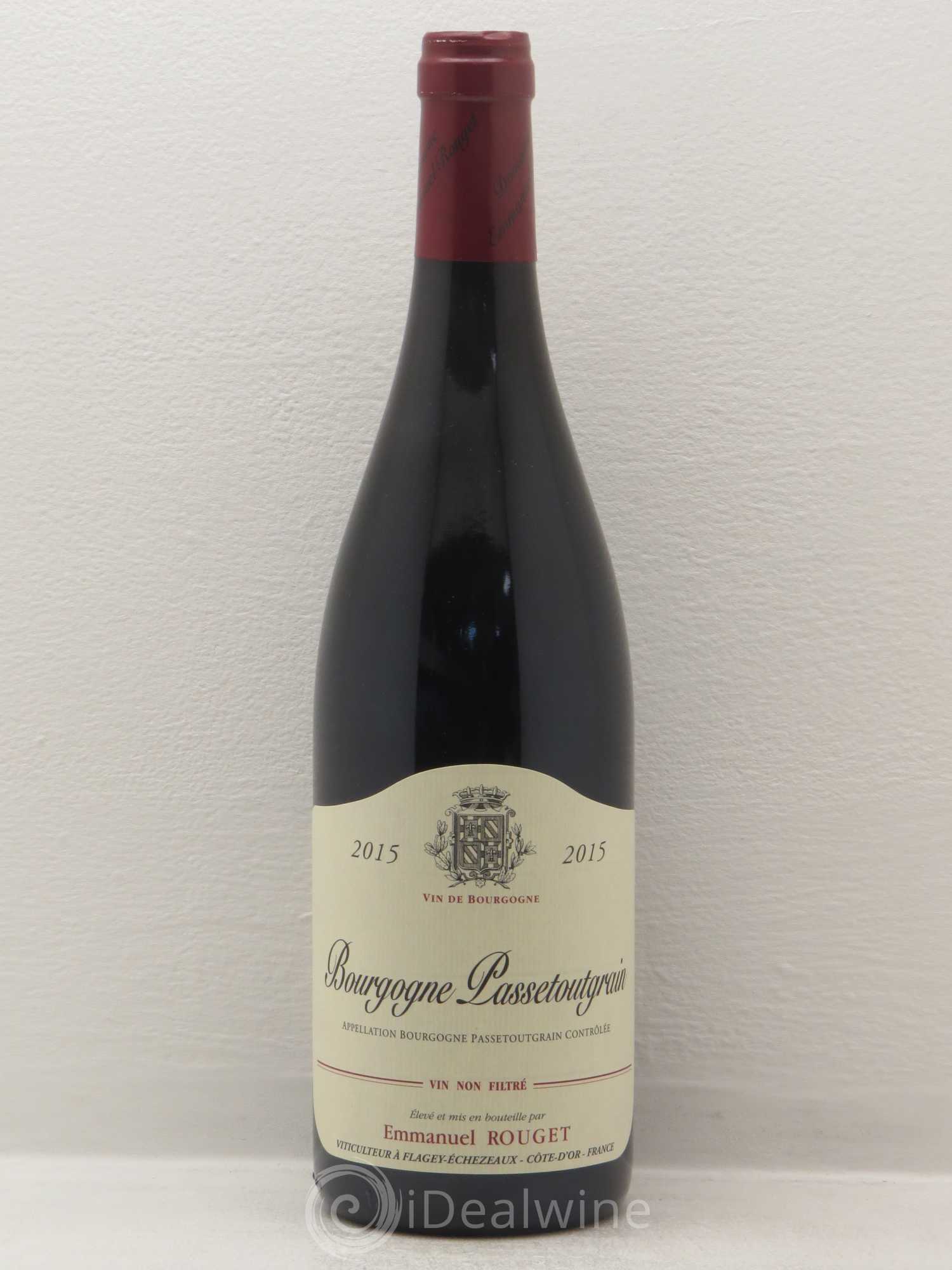 Bourgogne Bourgogne Passe-Tout-Grain Domaine Emmanuel Rouget 2015 - Posten von 1 Flasche - 0