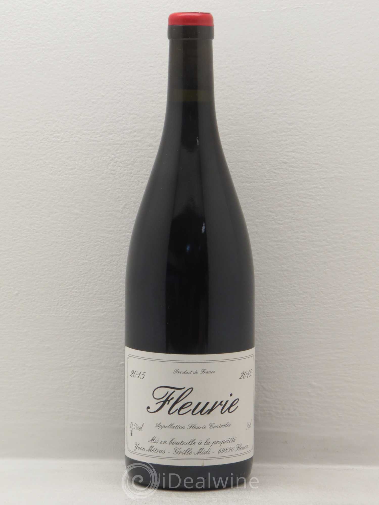 Fleurie Yvon Métras 2015 - Lot de 1 bouteille - 0