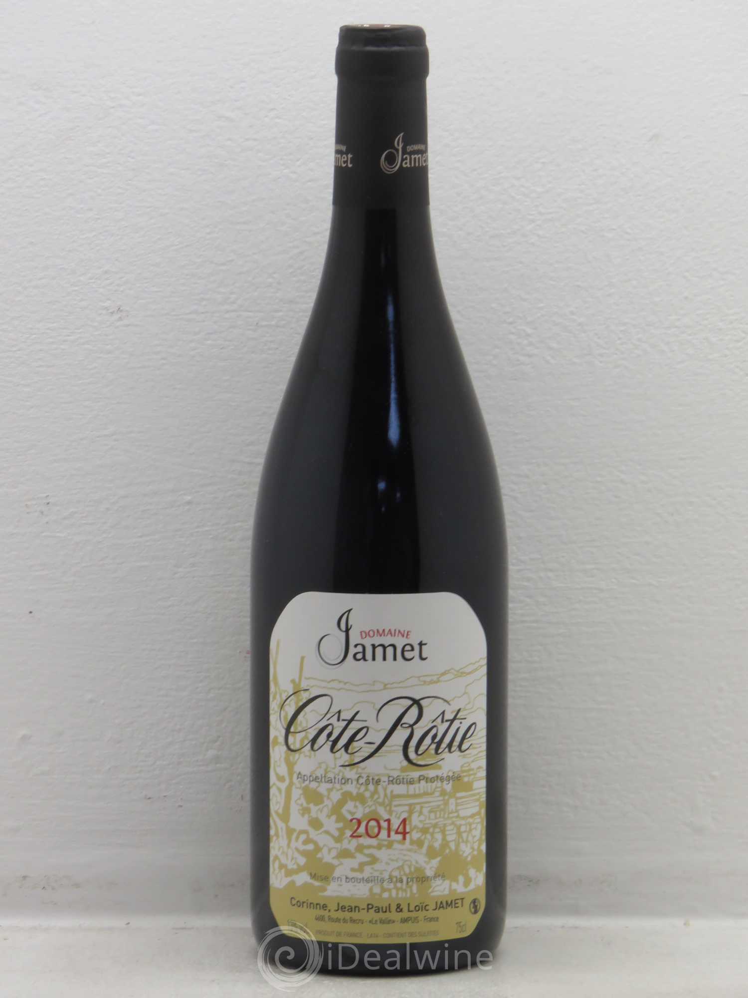 Côte-Rôtie Jamet (Domaine) 2014 - Lot de 1 bouteille - 0