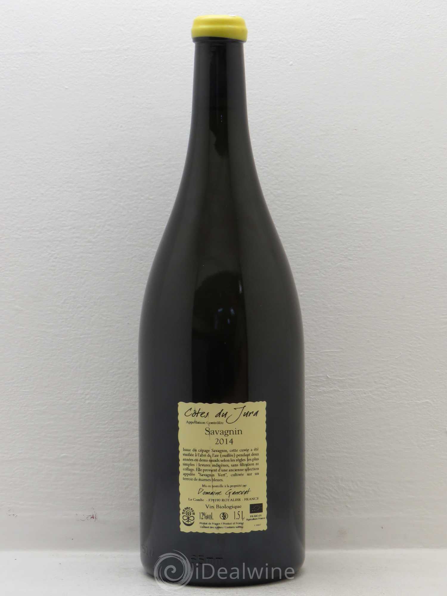 Côtes du Jura Les Chalasses Marnes Bleues Jean-François Ganevat (Domaine) Savagnin 2014 - Lot de 1 magnum - 1