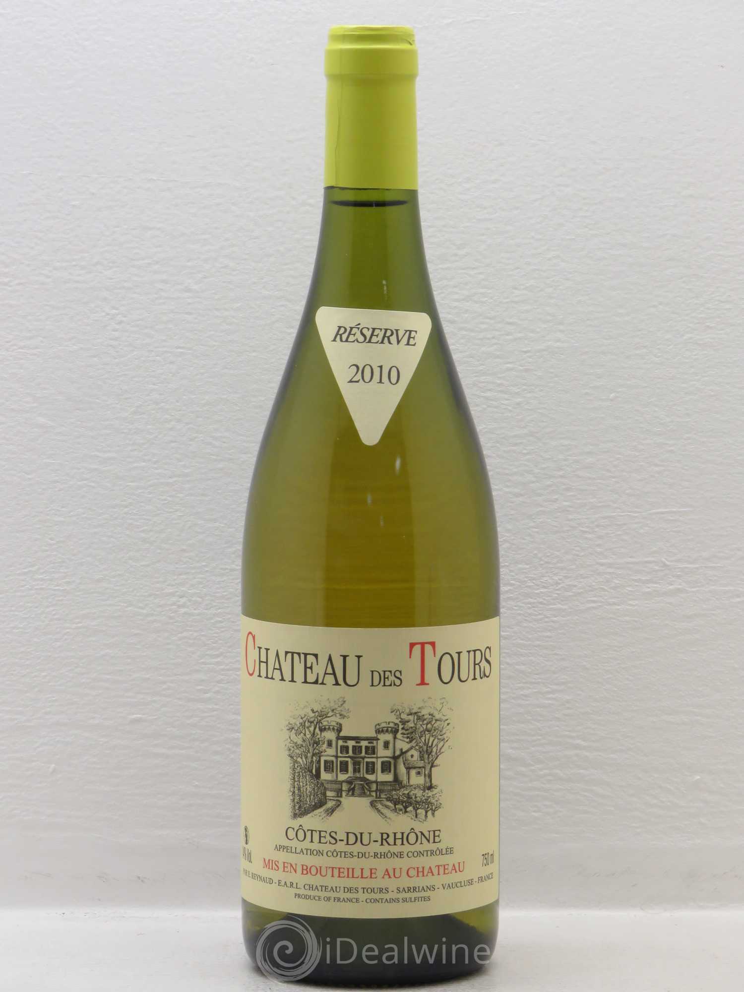 Côtes-du-Rhône Château des Tours Emmanuel Reynaud 2010 - Lot de 1 bouteille - 0