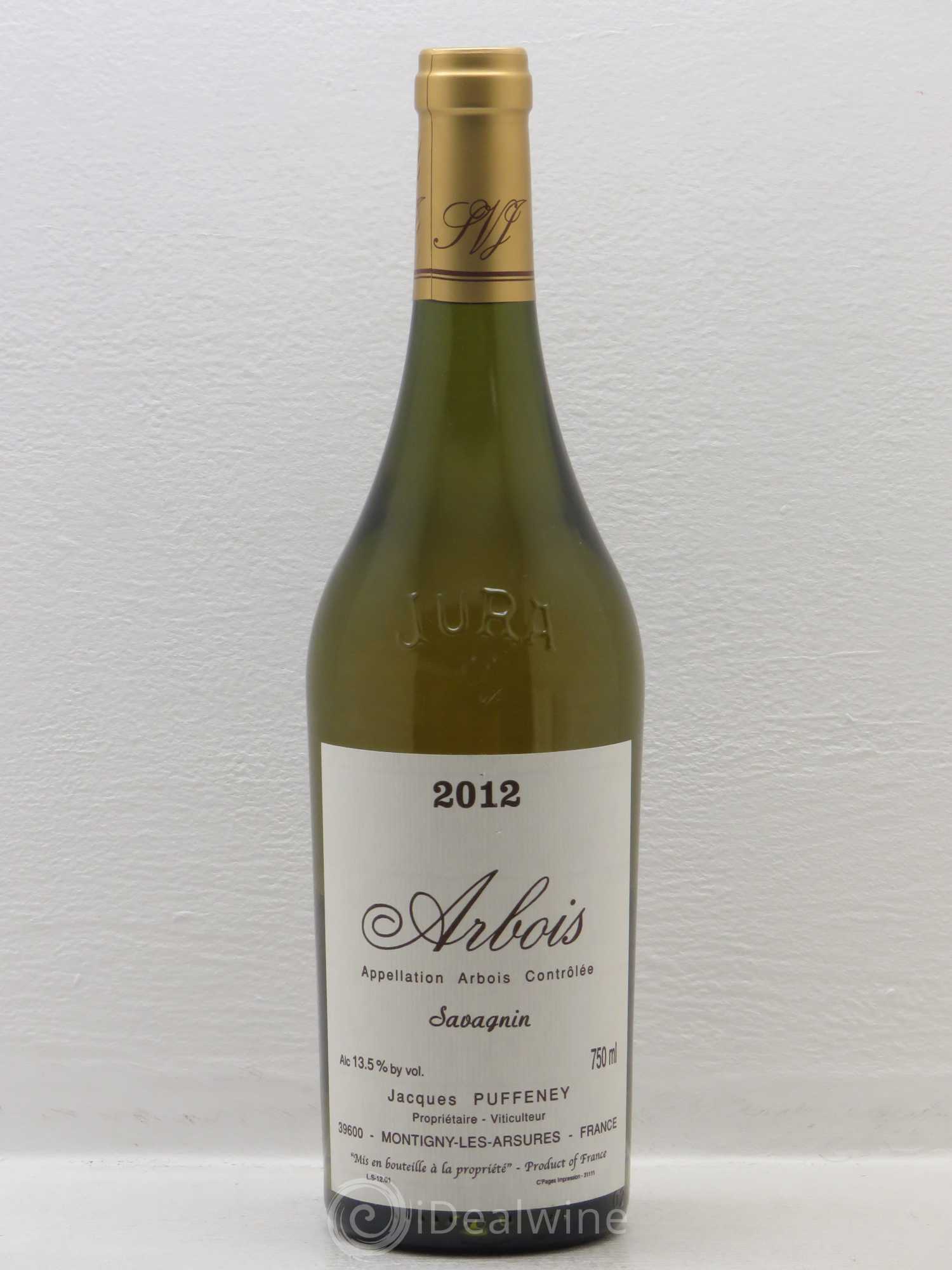 Arbois Savagnin Puffeney 2012 - Posten von 1 Flasche - 0