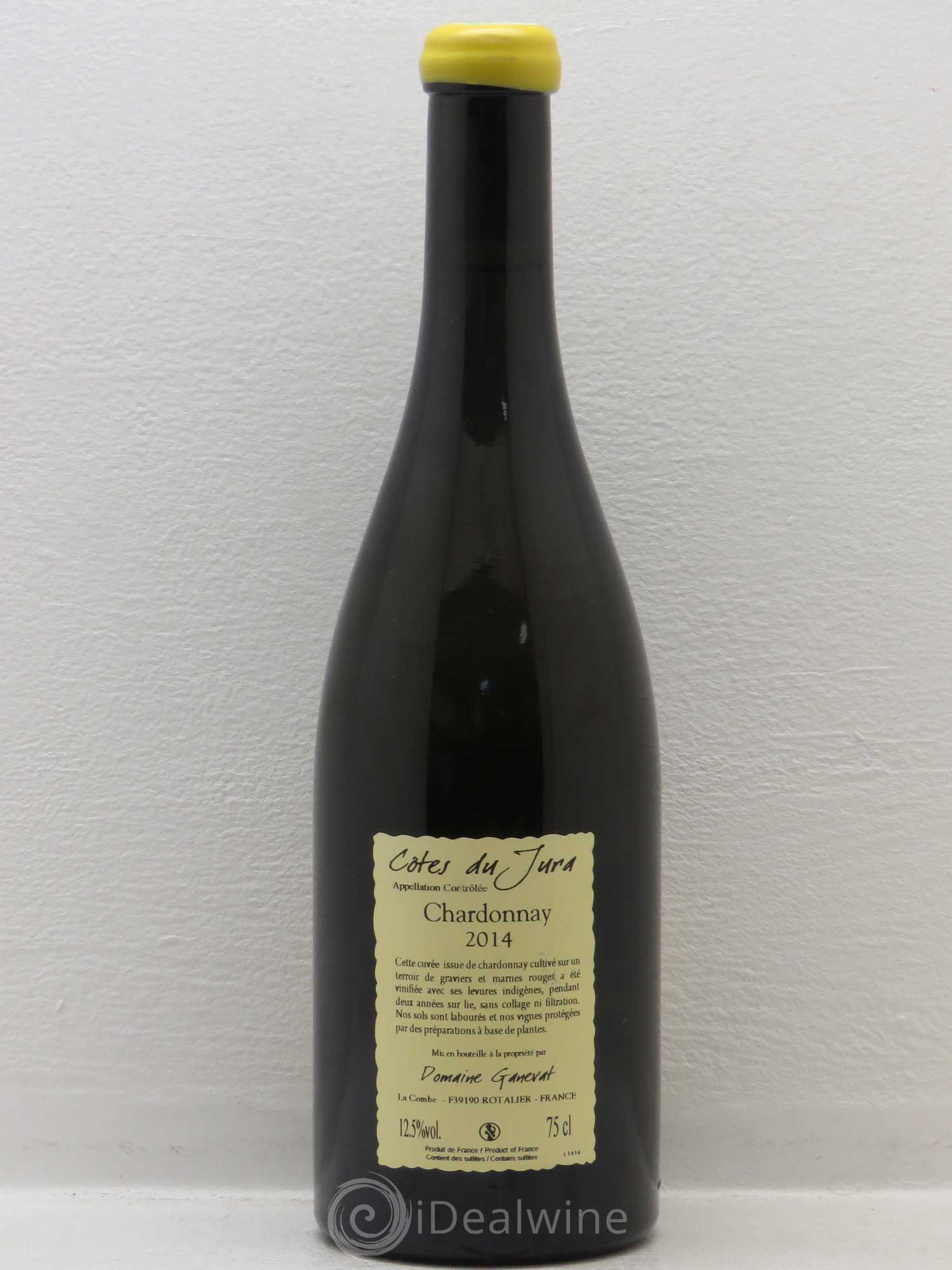 Côtes du Jura Ganevat Les Gryphées Vieilles Vignes 2014 - Posten von 1 Flasche - 1
