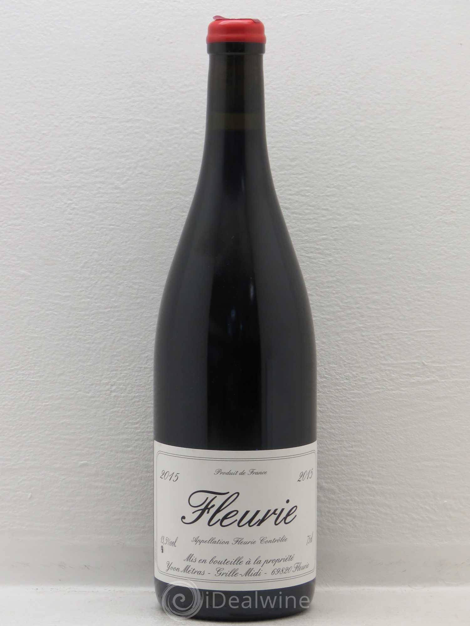 Fleurie Yvon Métras 2015 - Lot de 1 bouteille - 0