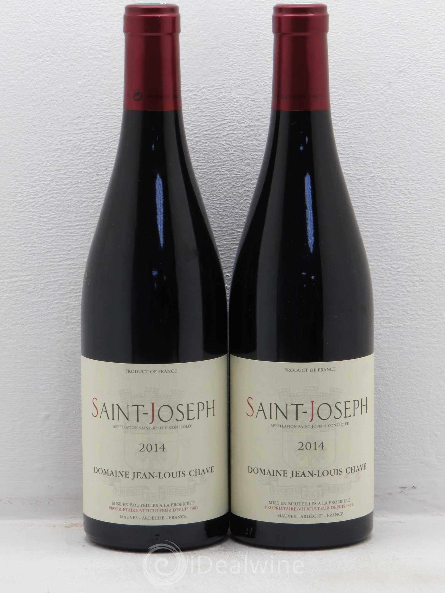 Saint-Joseph Jean-Louis Chave 2014 - Lot de 2 bouteilles - 0
