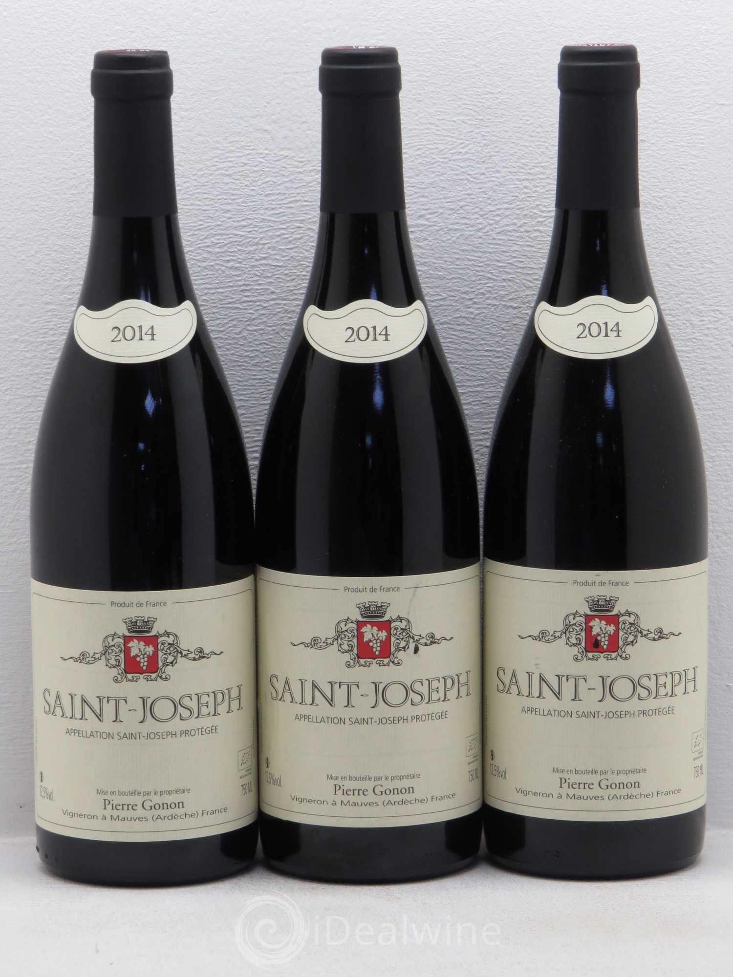Saint-Joseph Gonon (Domaine) 2014 - Lot de 3 bouteilles - 0