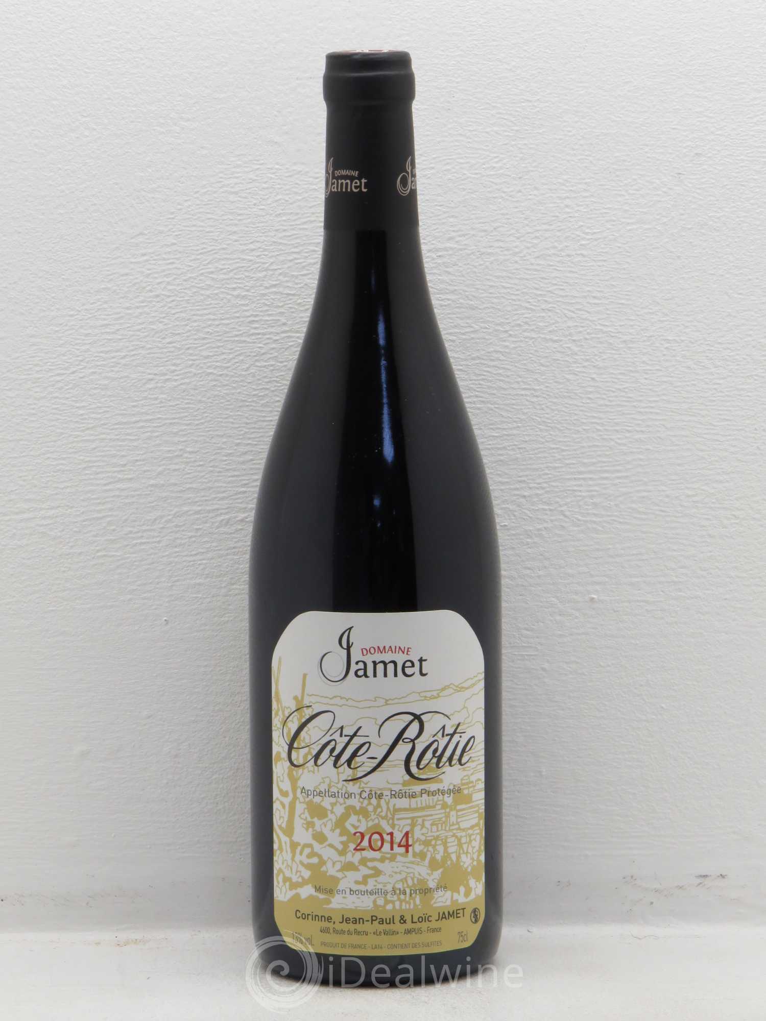 Côte-Rôtie Jamet (Domaine) 2014 - Lot de 1 bouteille - 0