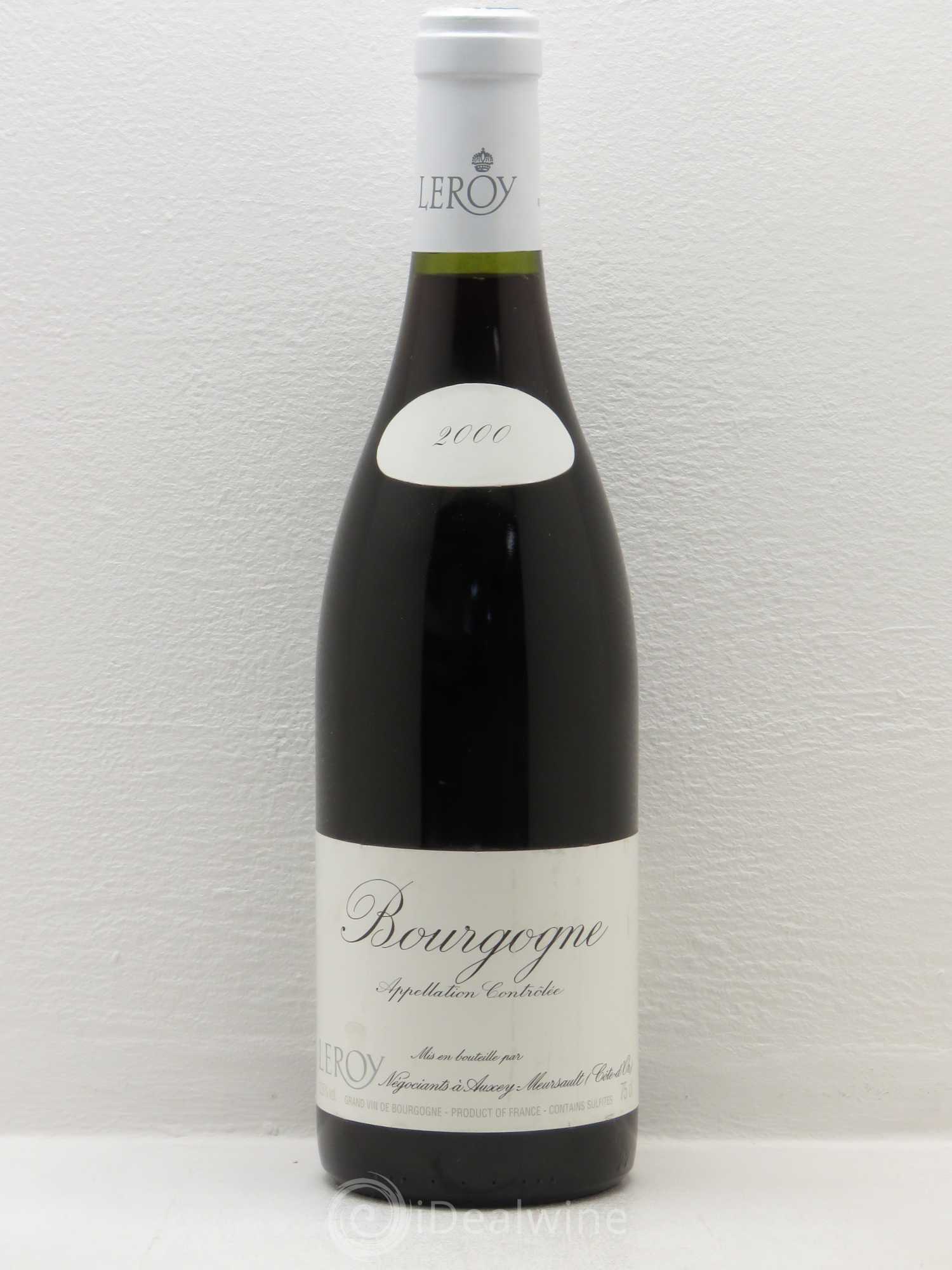 Bourgogne Leroy SA 2000 - Lot de 1 bouteille - 0