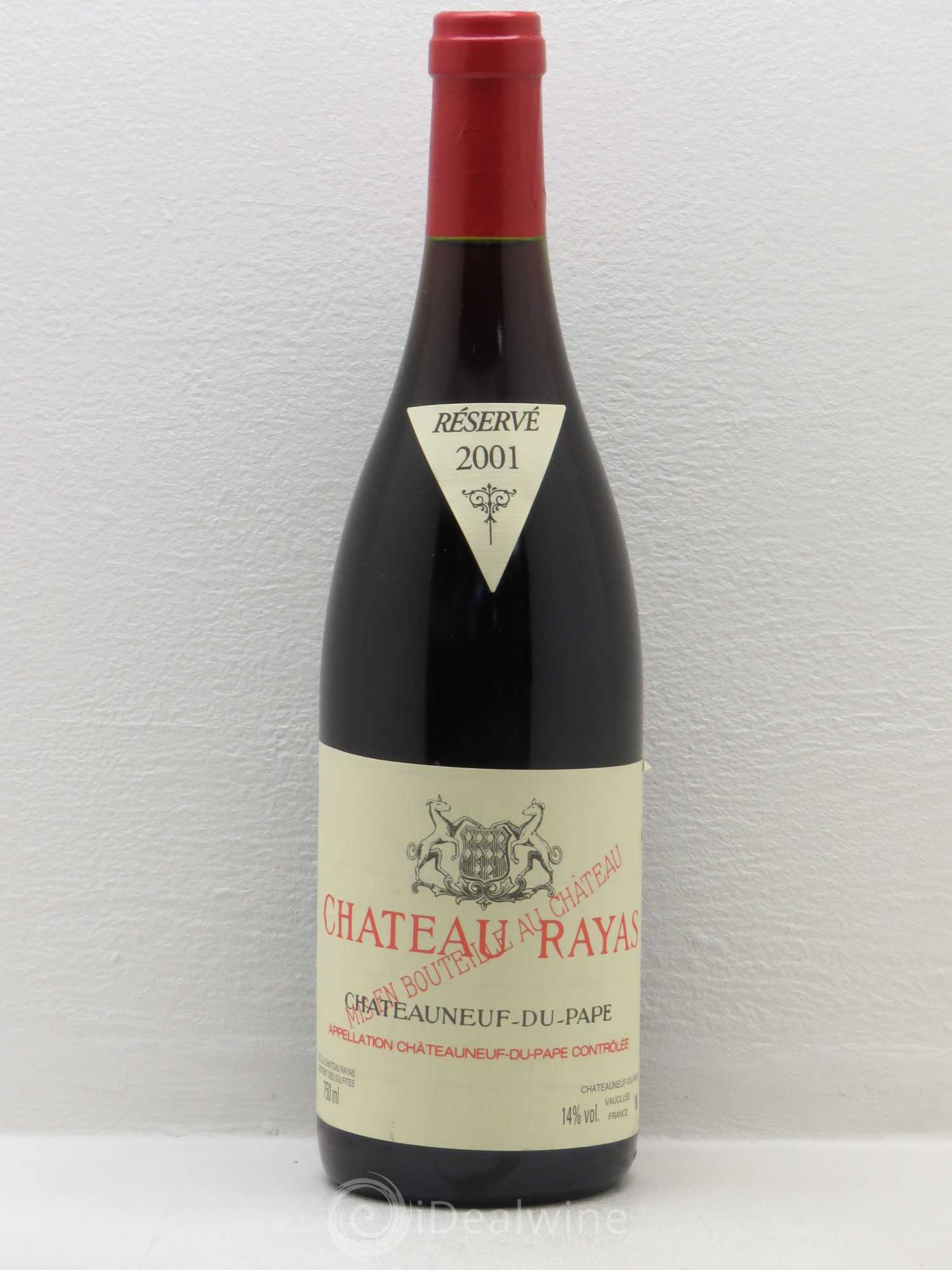 Châteauneuf-du-Pape Château Rayas Emmanuel Reynaud 2001 - Lot de 1 bouteille - 0