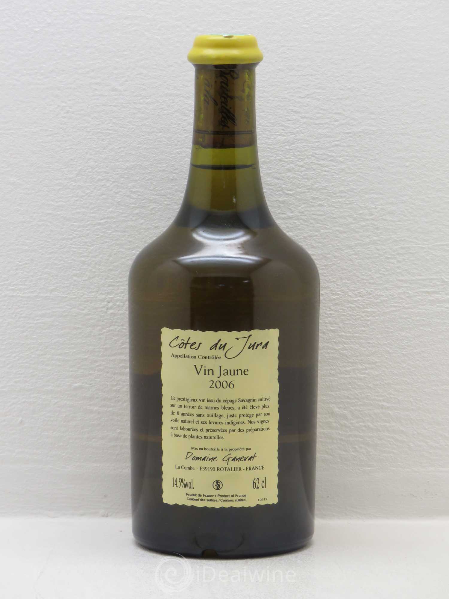 Arbois Vin Jaune Ganevat 2006 - Posten von 1 Flasche - 1