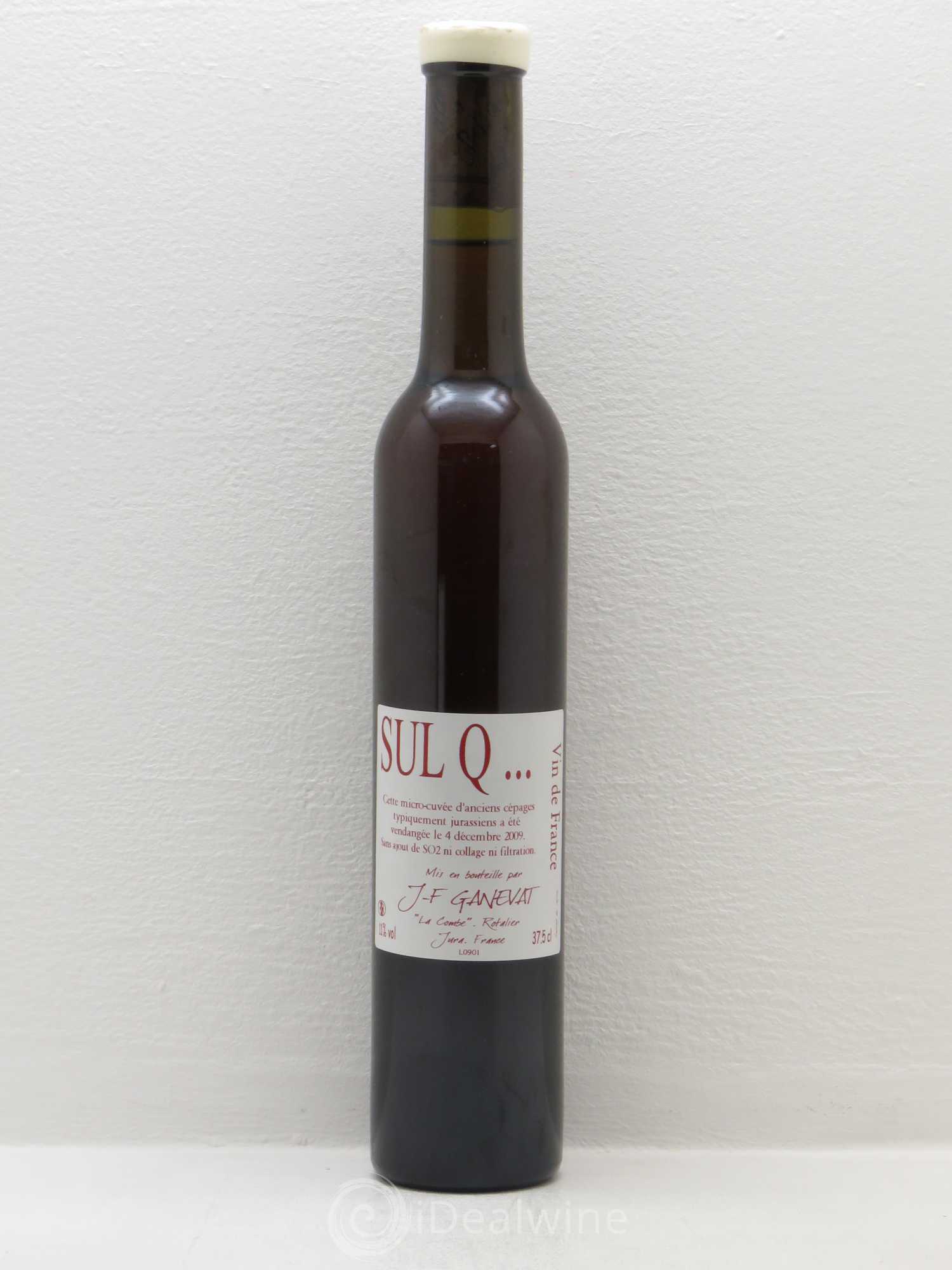 Côtes du Jura SulQ Ganevat 2009 - Posten von 1 Demi-Flasche - 0