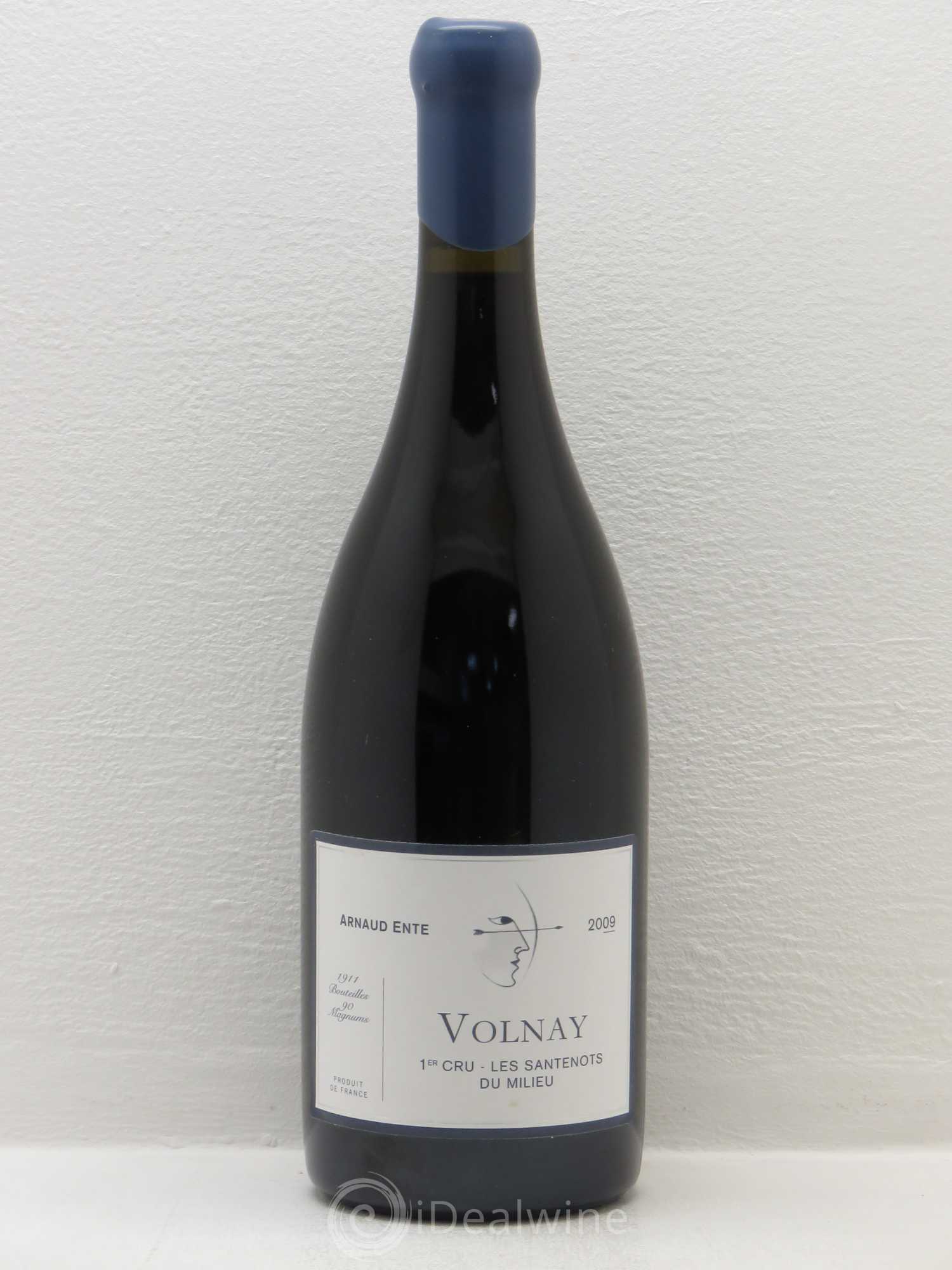 Volnay 1er Cru Arnaud Ente Santenots du Milieu 2009 - Posten von 1 Flasche - 0