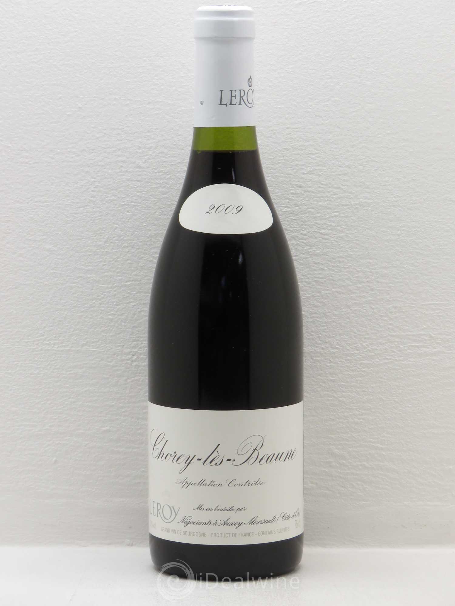 Chorey-lès-Beaune Leroy SA 2009 - Lot de 1 bouteille - 0