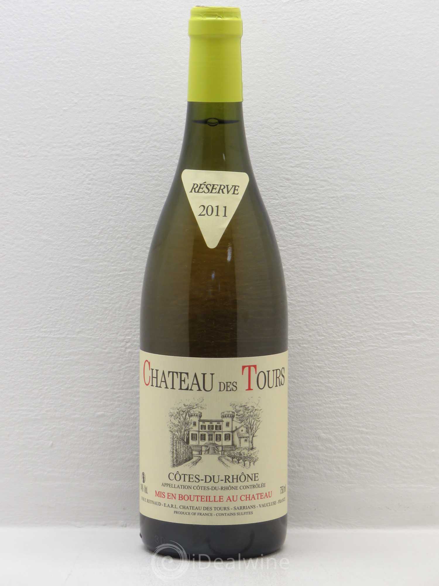Côtes-du-Rhône Château des Tours Emmanuel Reynaud 2011 - Lot de 1 bouteille - 0