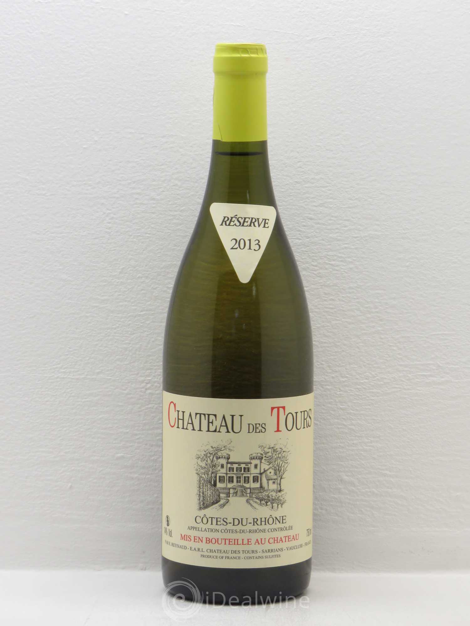 Côtes-du-Rhône Château des Tours Emmanuel Reynaud 2013 - Lot de 1 bouteille - 0
