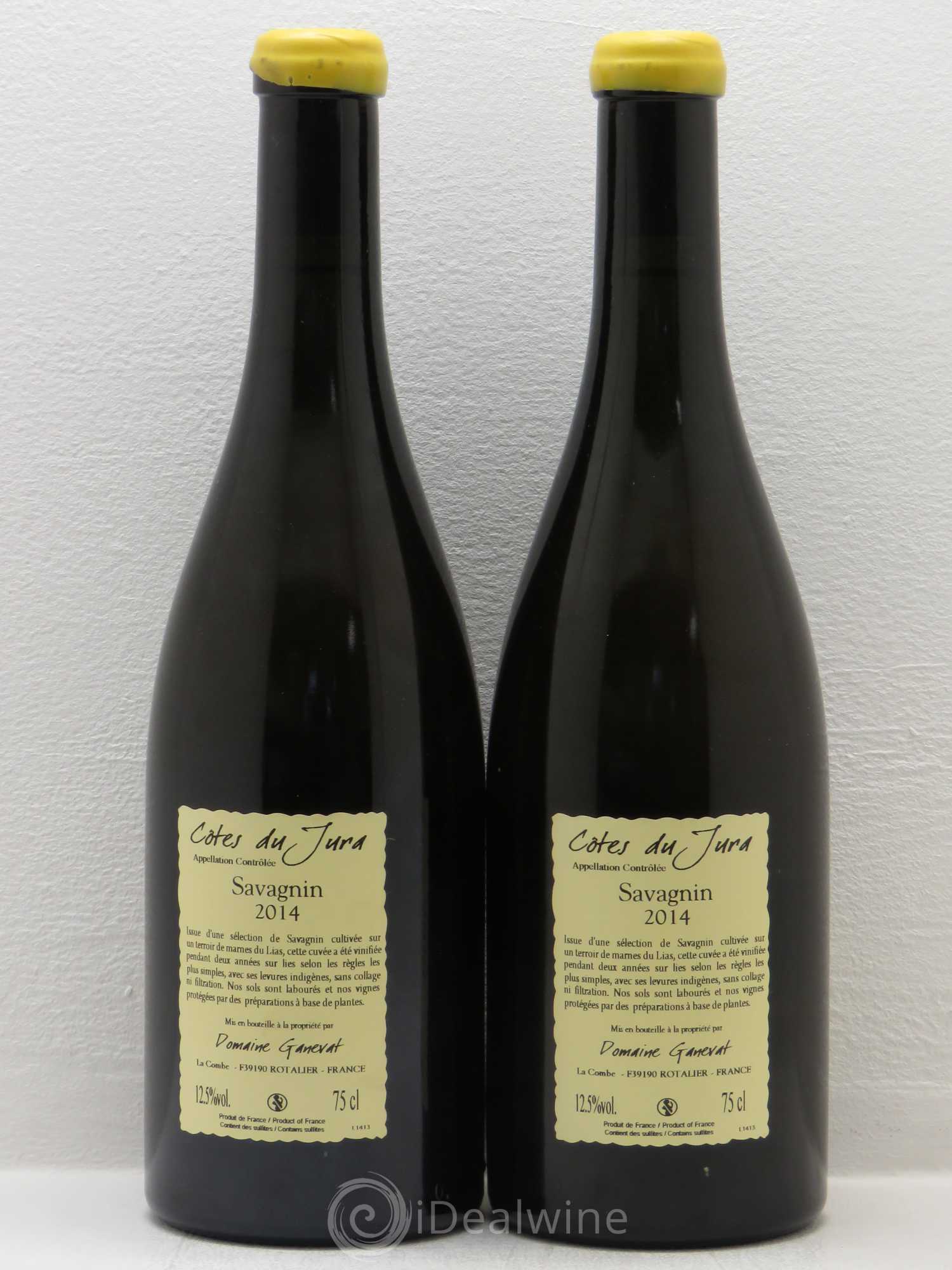 Côtes du Jura Sous la Roche Jean-François Ganevat (Domaine) 2014 - Lot de 2 bouteilles - 1