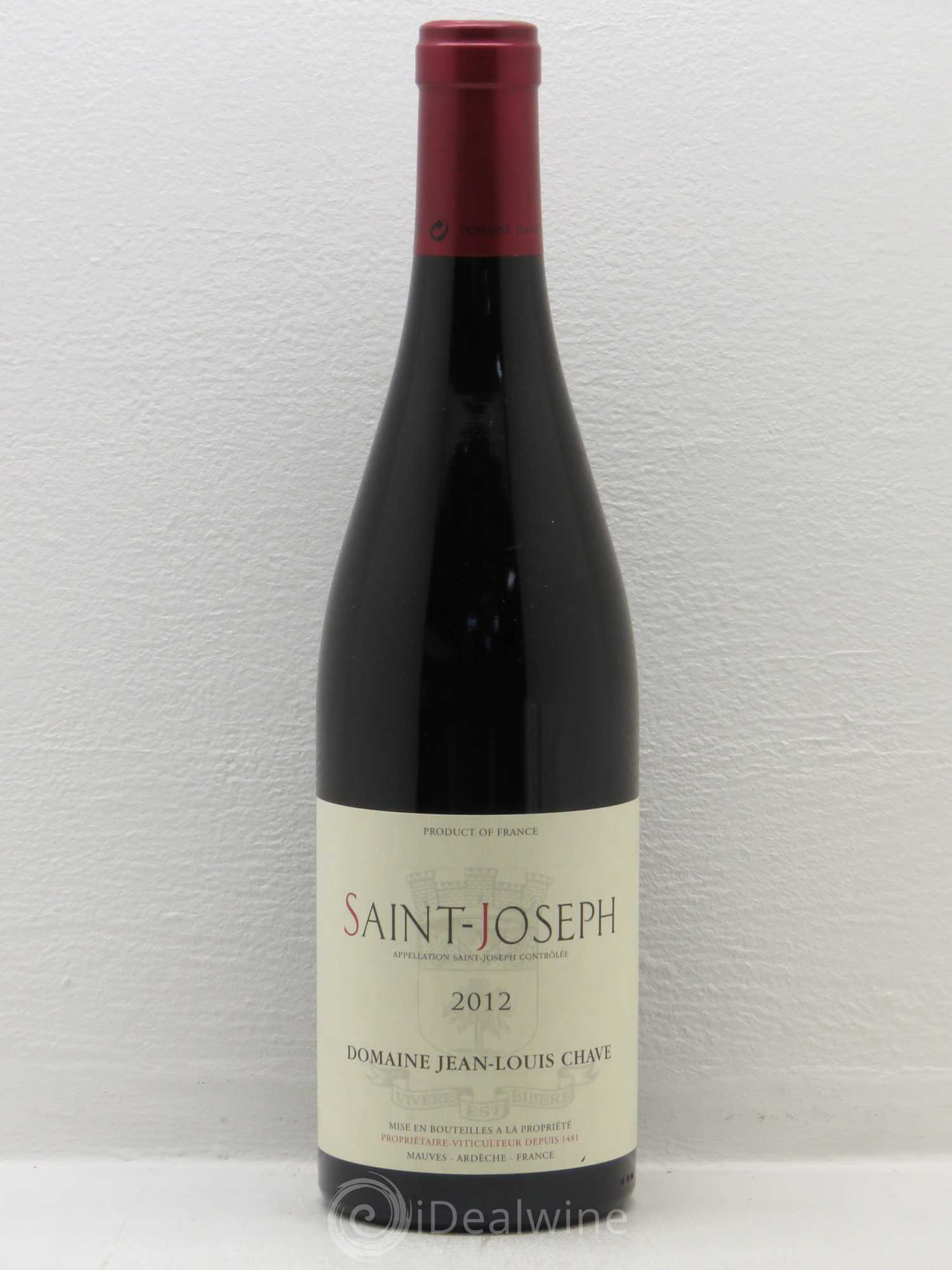 Saint-Joseph Jean-Louis Chave 2012 - Lot de 1 bouteille - 0