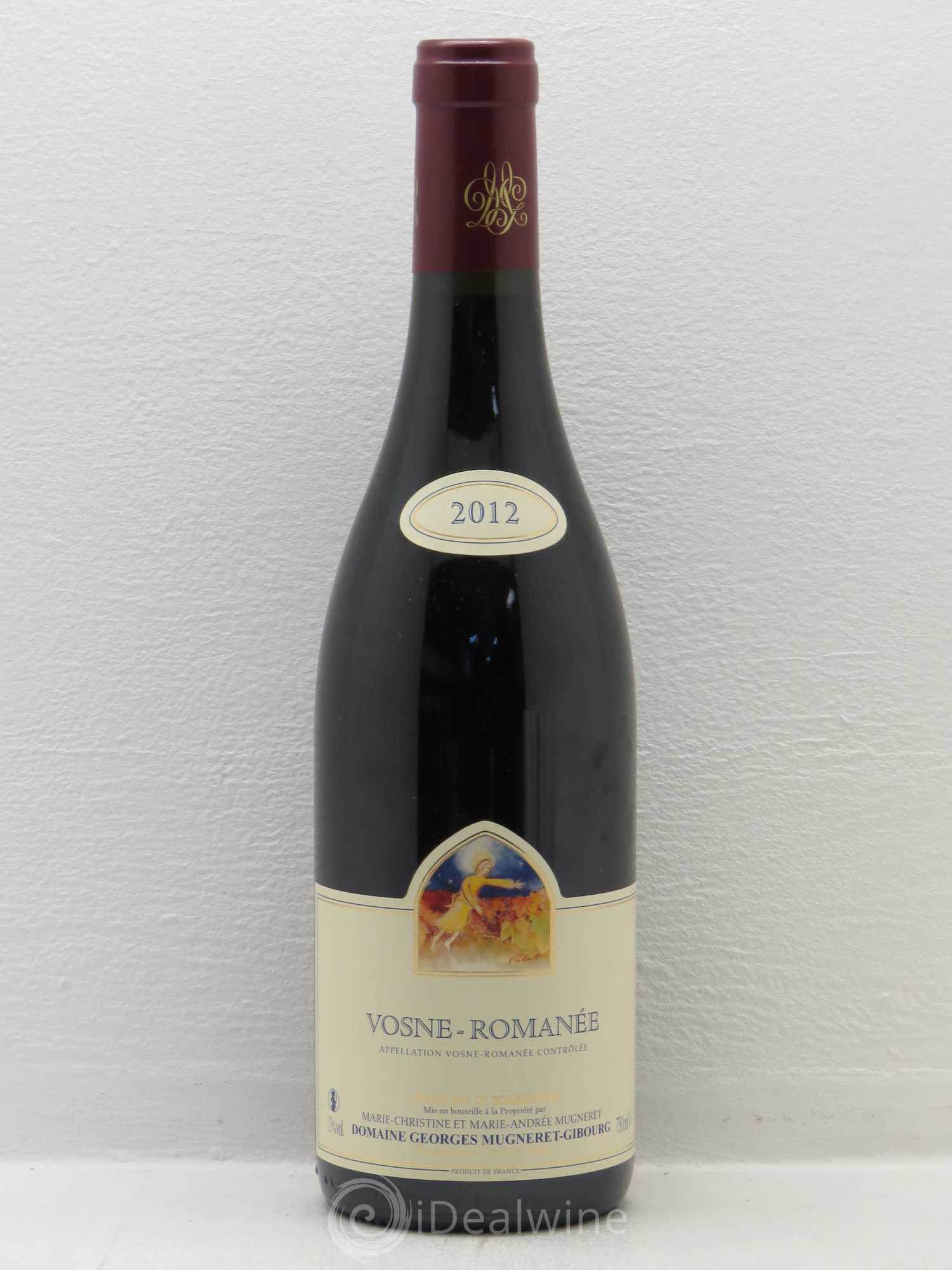 Vosne-Romanée Mugneret-Gibourg (Domaine) 2012 - Lot de 1 bouteille - 0