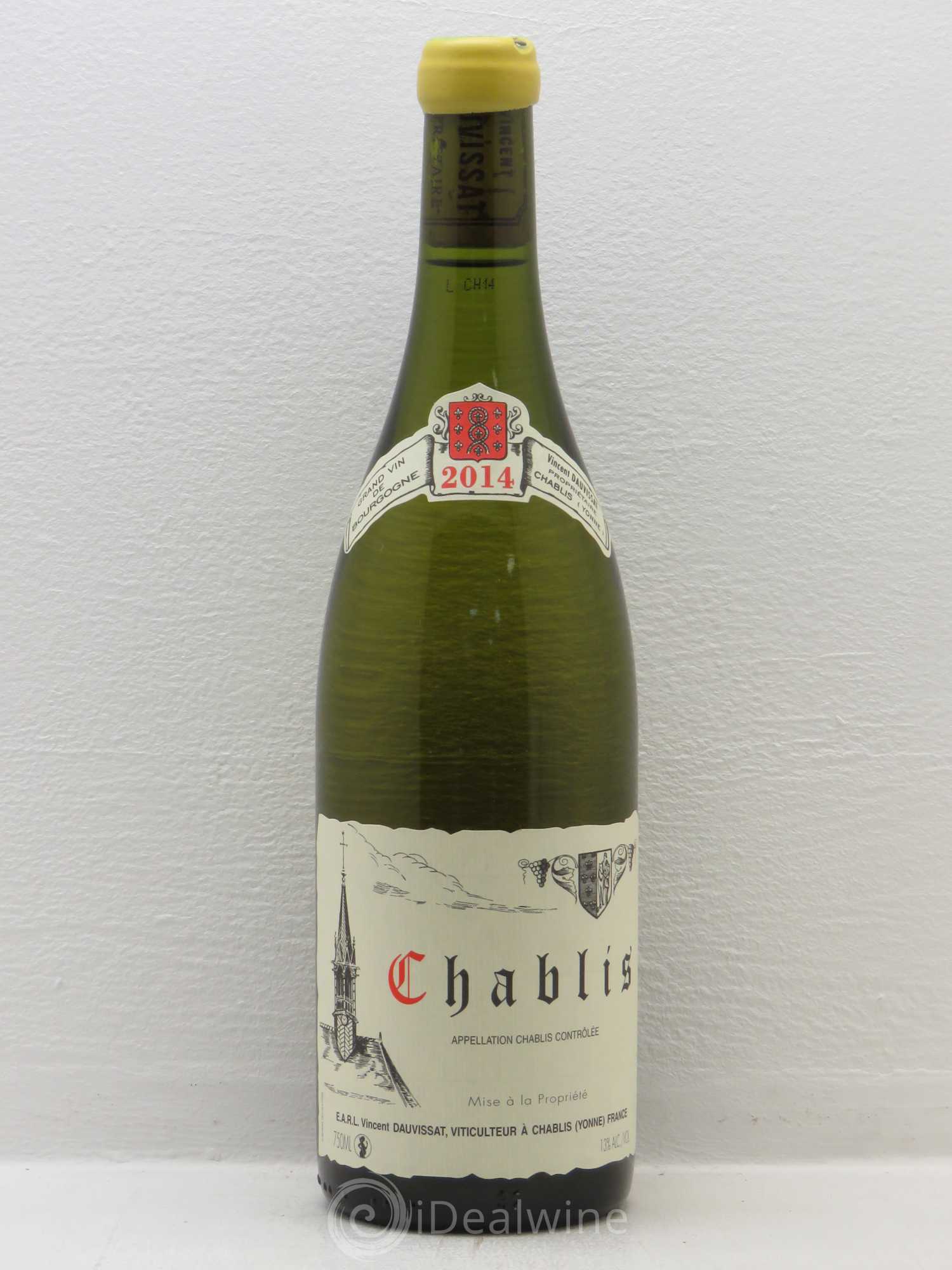 Chablis Vincent Dauvissat (Domaine) 2014 - Lot de 1 bouteille - 0