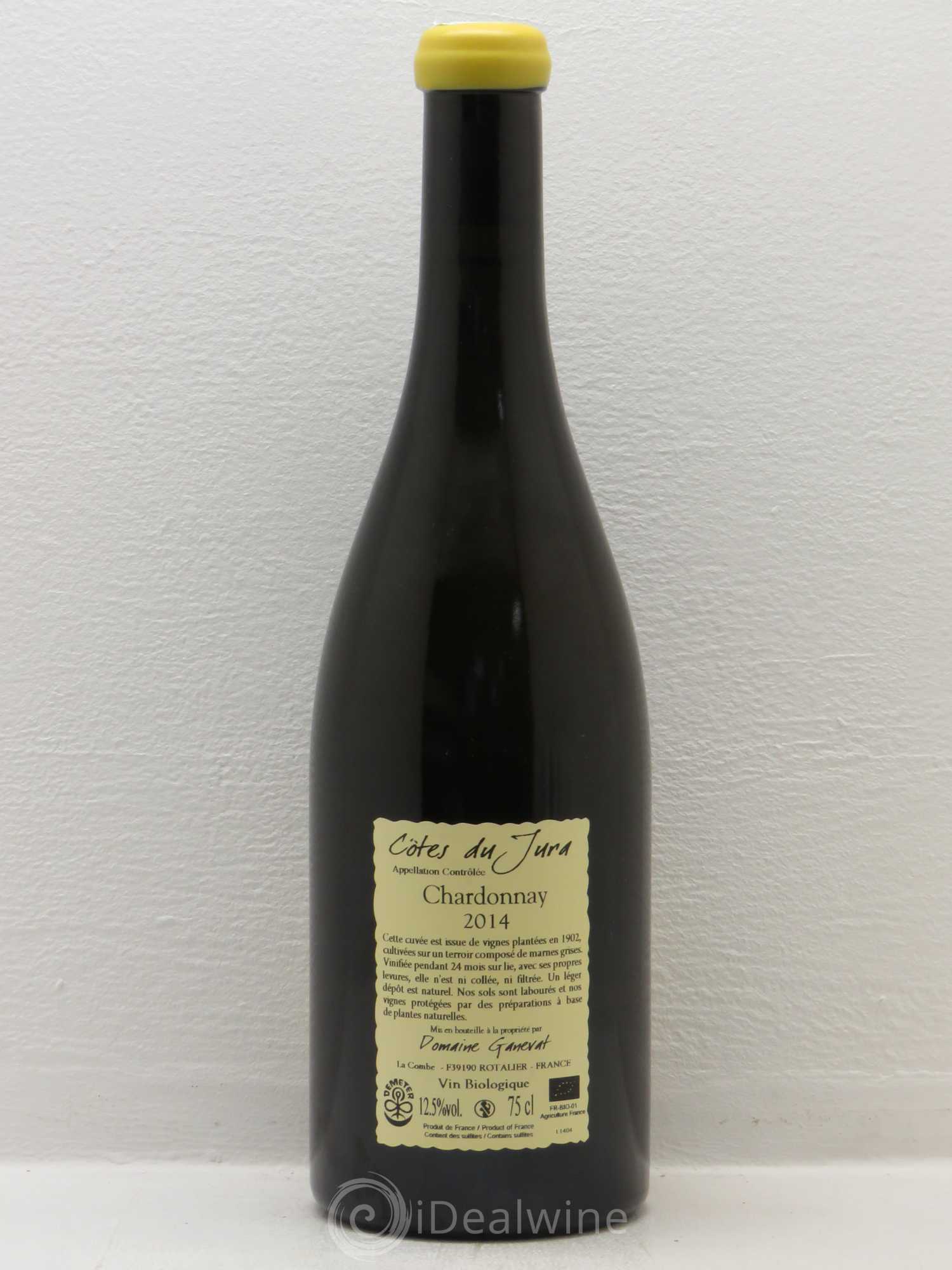 Côtes du Jura Les Chalasses Vieilles Vignes Jean-François Ganevat (Domaine) 2014 - Lot de 1 bouteille - 1
