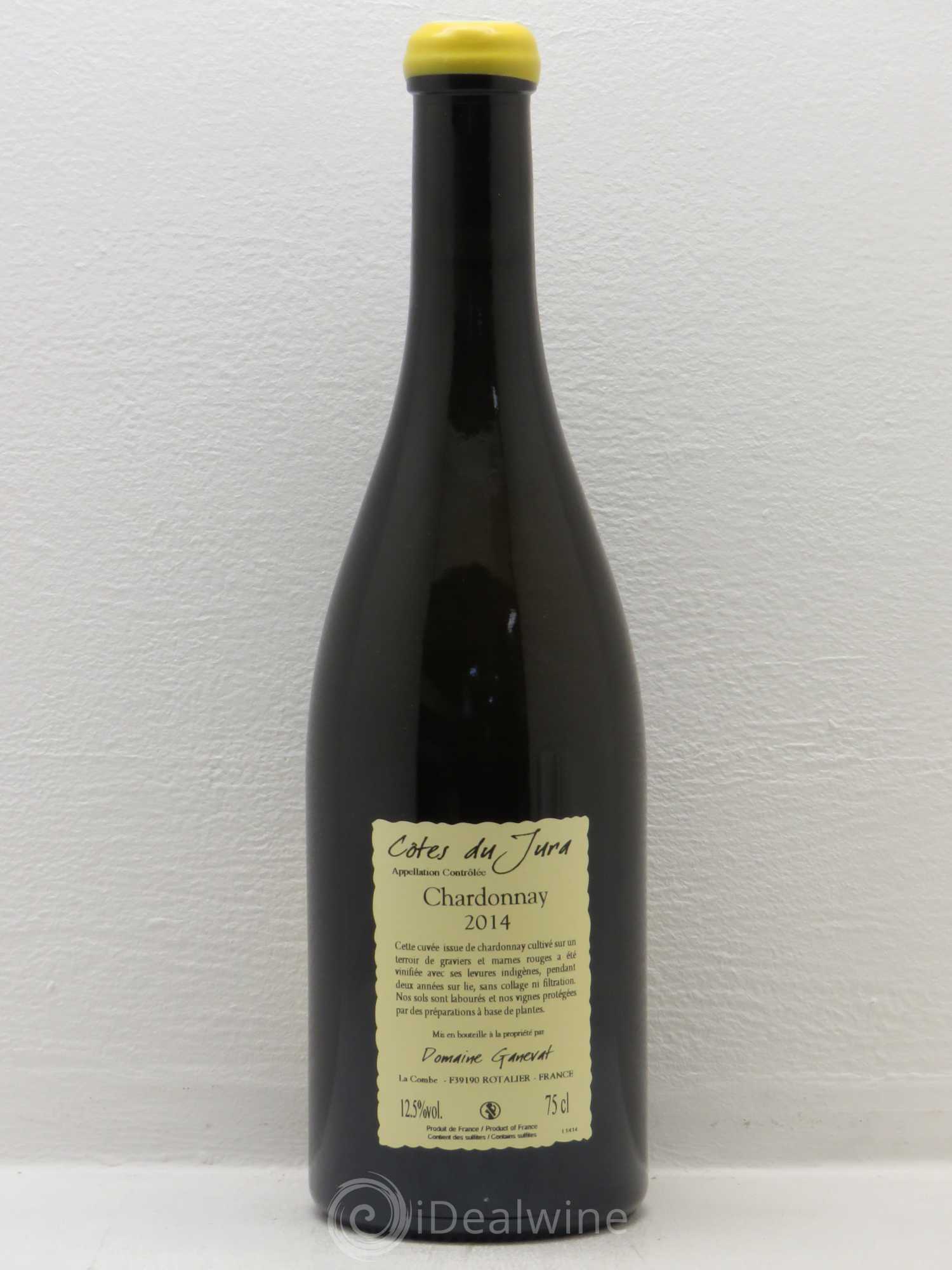 Côtes du Jura Les Gryphées Vieilles Vignes Domaine Ganevat 2014 - Posten von 1 Flasche - 1