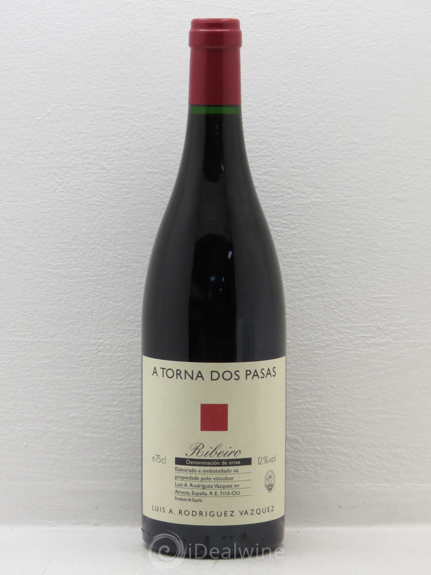 Espagne Luis A. Rodrigues Vasquez - Ribeiro Atorna Dos Pasas 2014 - Posten von 1 Flasche - 0