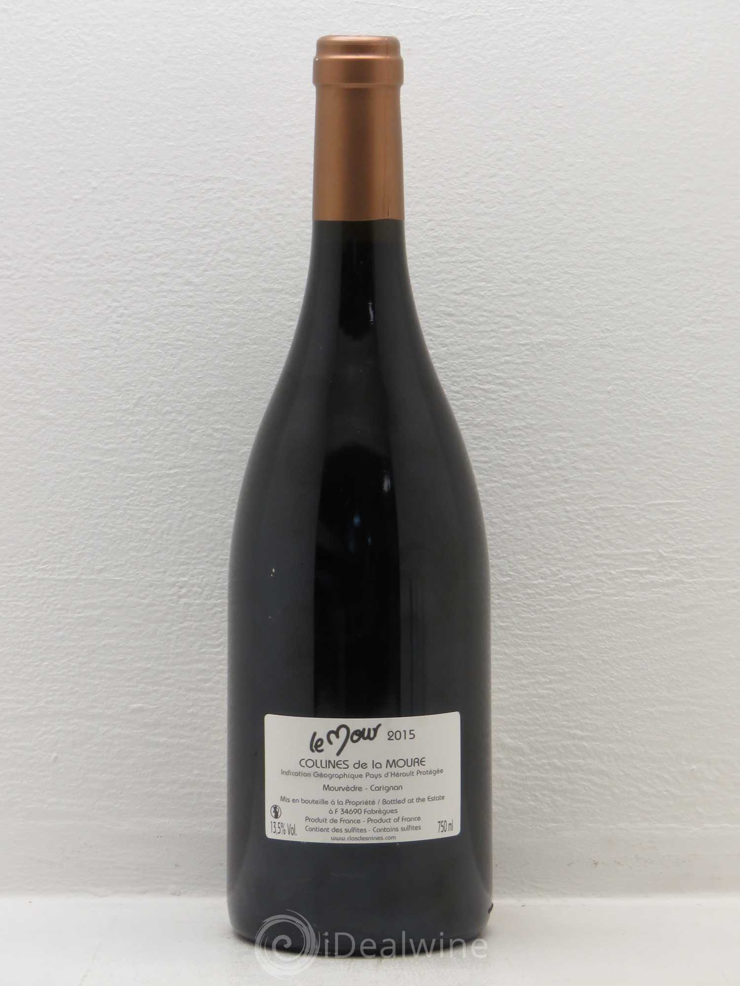 Pays d'Hérault Le Mour Clos des Nines Collines de la Moure (sans prix de réserve) 2015 - Posten von 1 Flasche - 1