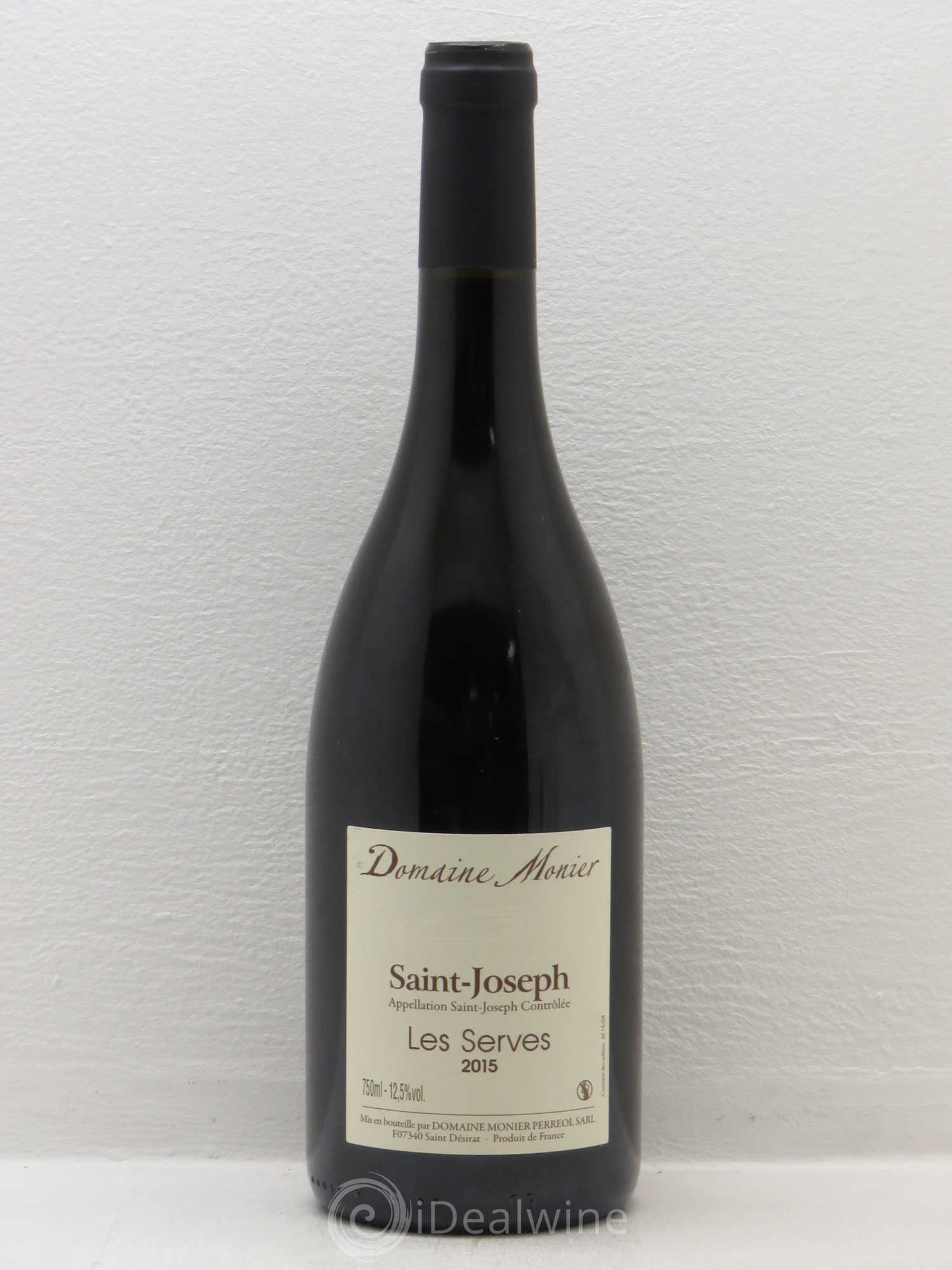 Saint-Joseph Monier Perreol Serves 2015 - Lot de 1 bouteille - 0