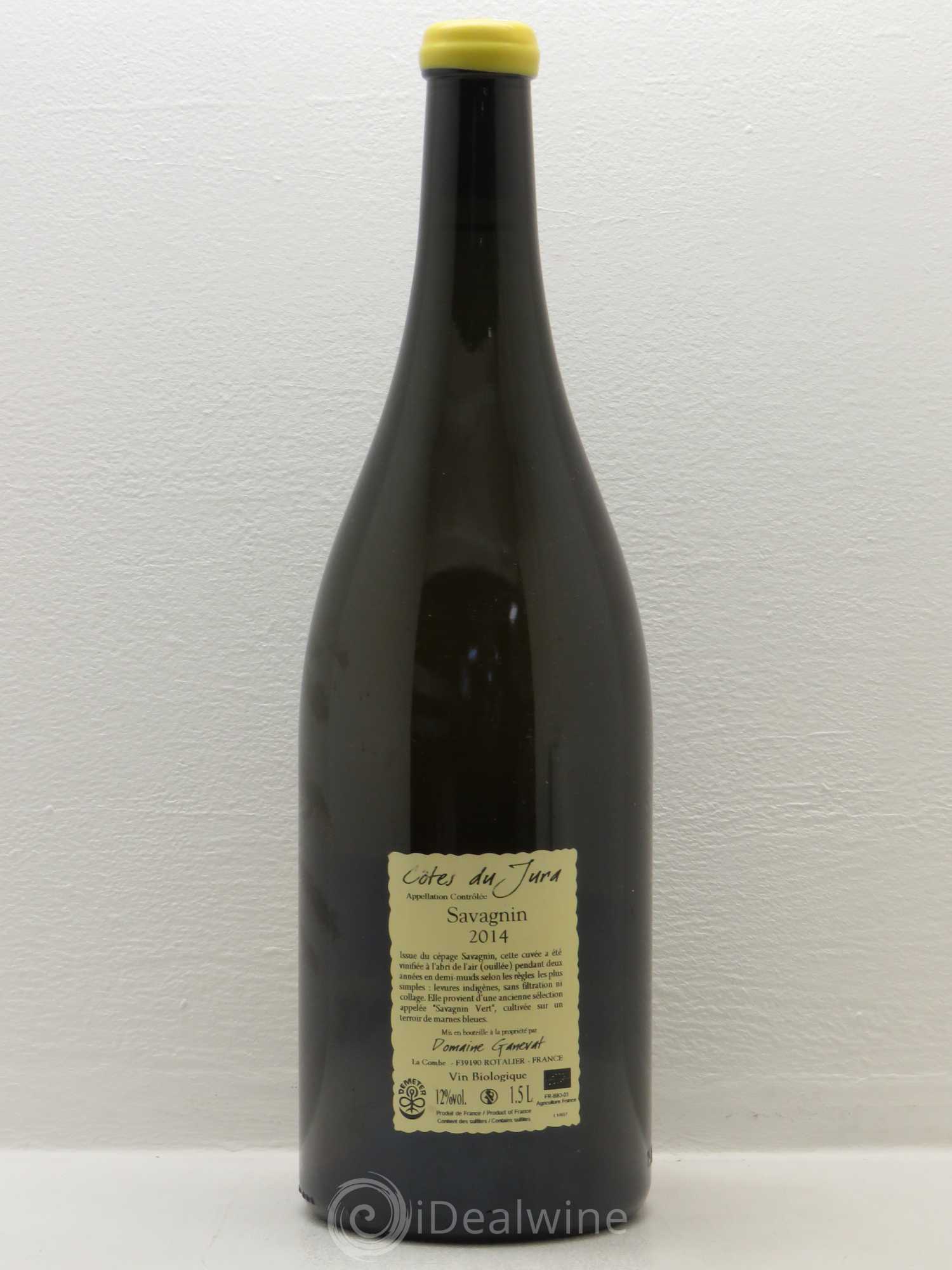 Côtes du Jura Les Chalasses Marnes Bleues Jean-François Ganevat (Domaine) 2014 - Lot de 1 magnum - 1