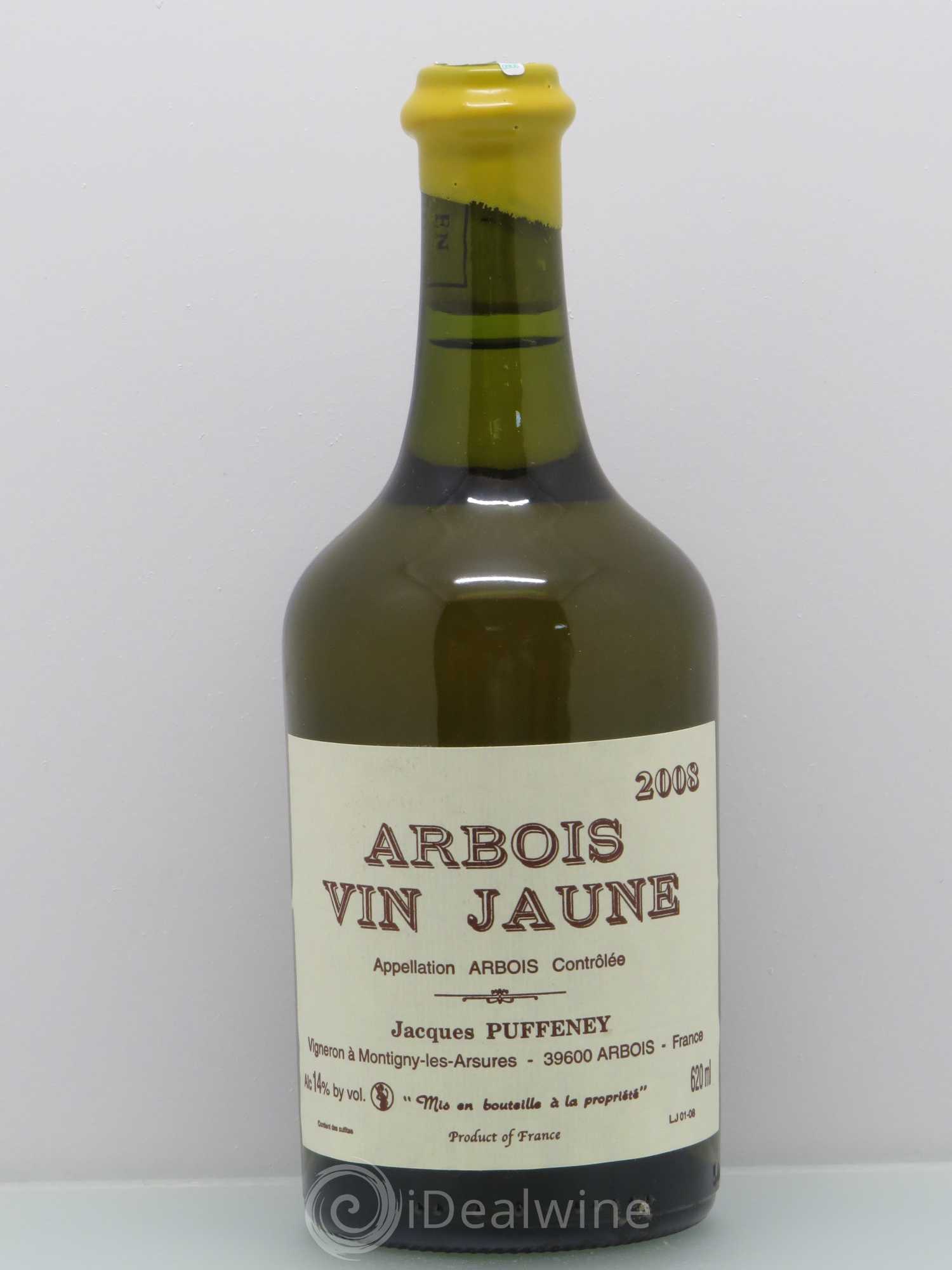 Arbois Vin Jaune Vin Jaune. J.Puffeney 2008 - Posten von 1 Flasche - 0