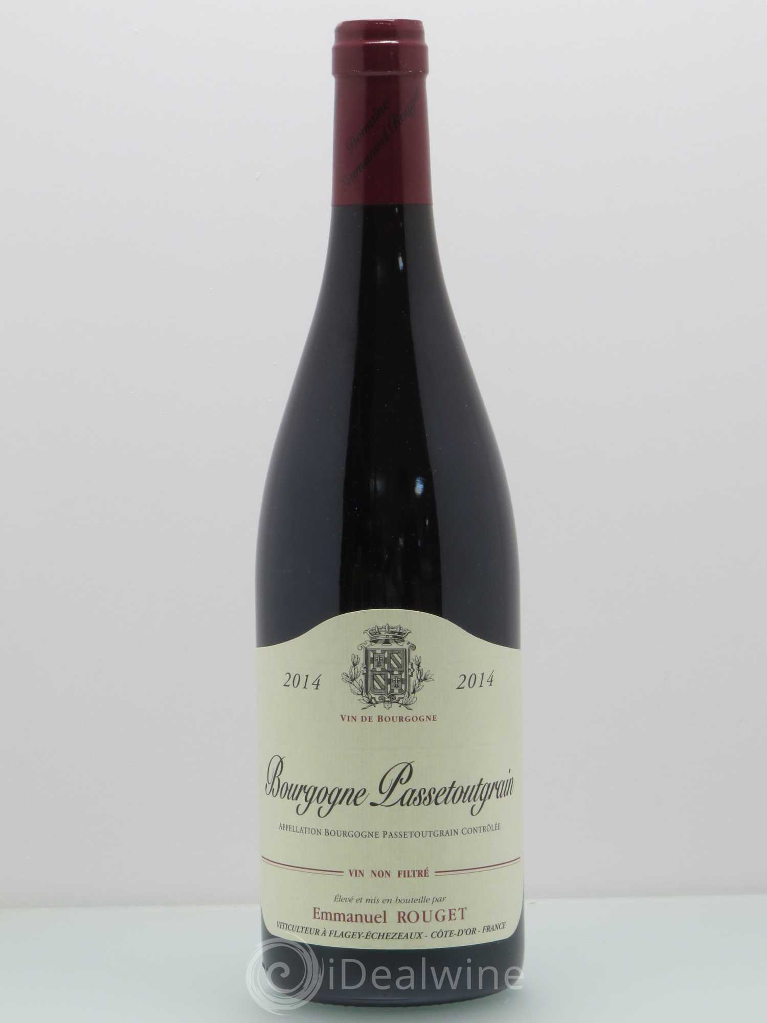 Bourgogne Passetout Grains - Emmanuel Rouget 2014 - Lot de 1 bouteille - 0