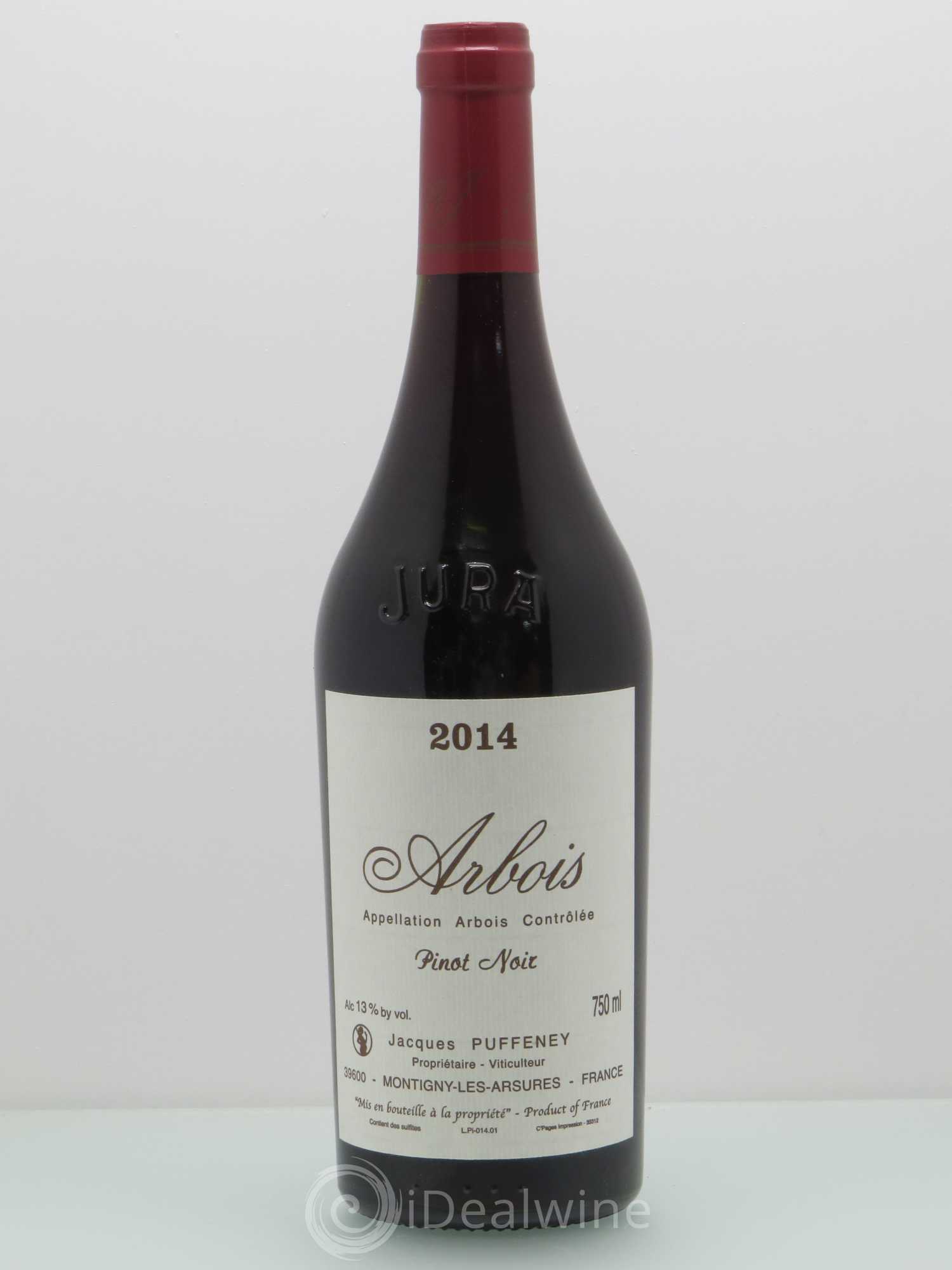 Pinot Noir Puffeney Chardonnay 2014 - Lot de 1 bouteille - 0