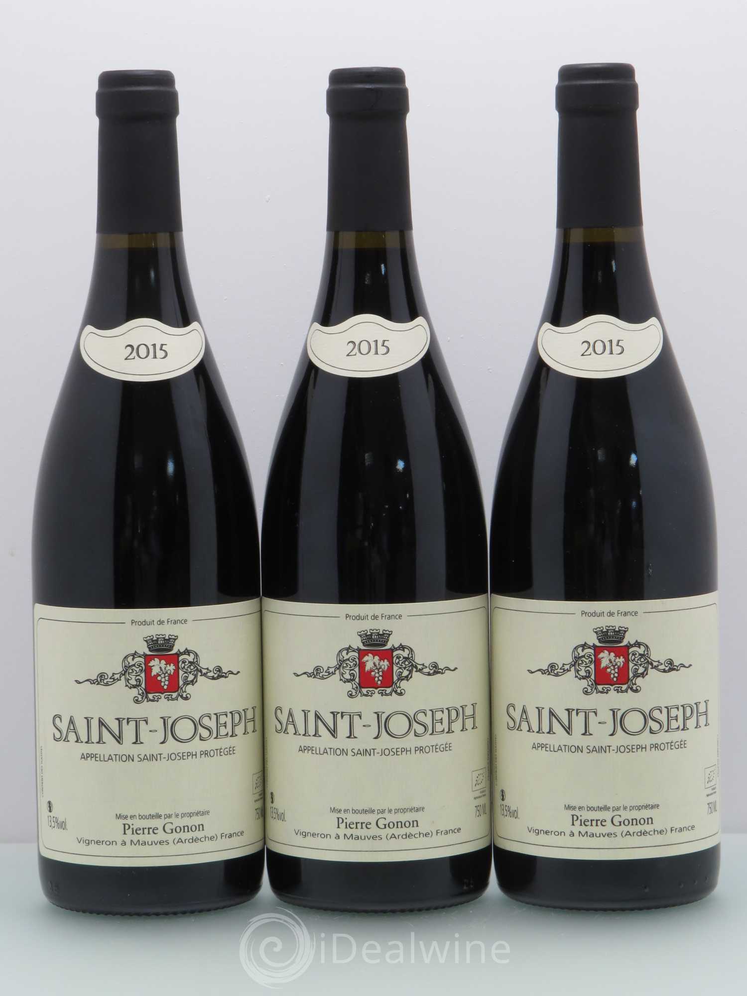 Saint-Joseph Gonon (Domaine) 2015 - Lot de 3 bouteilles - 0