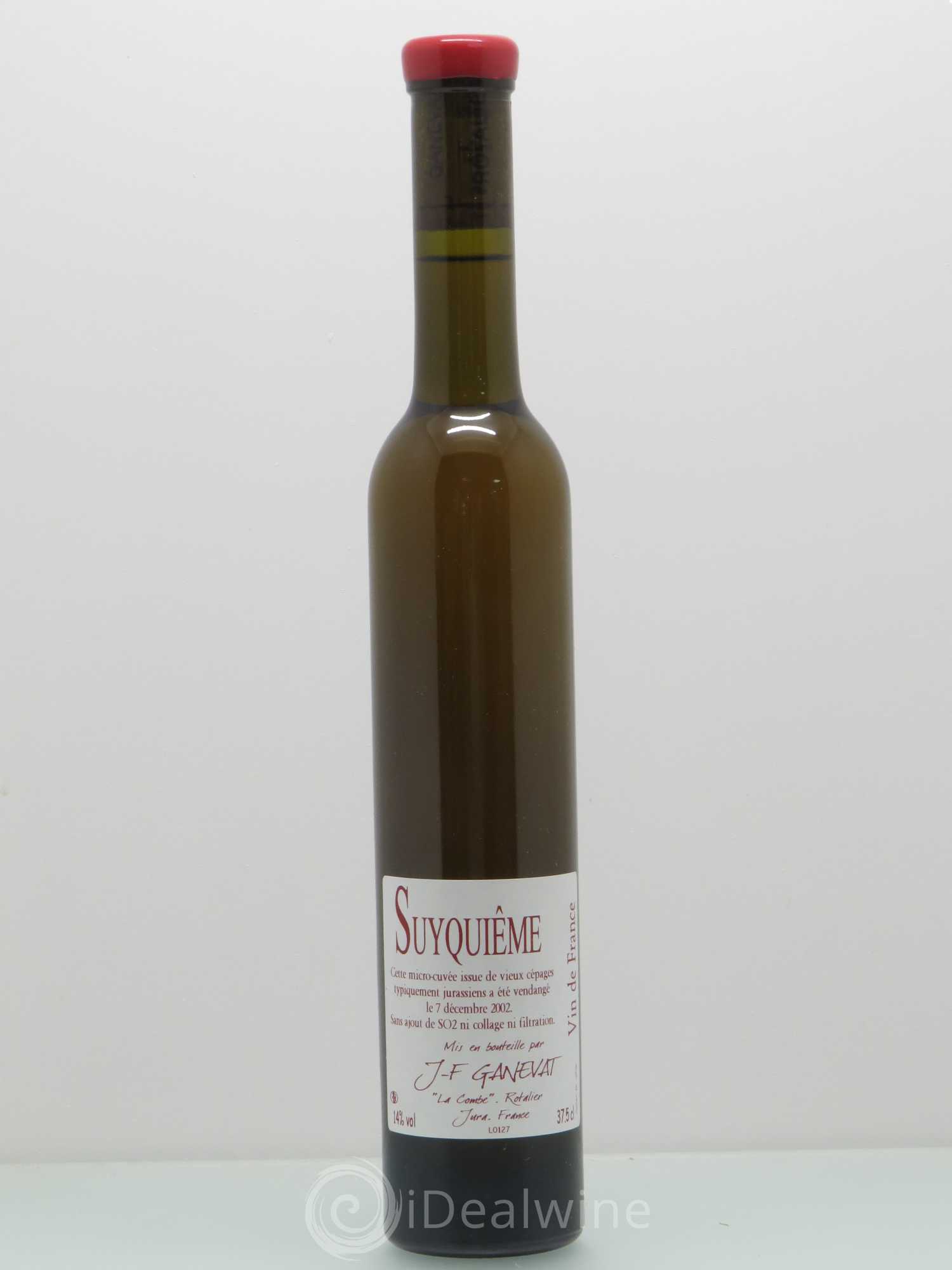 Vin de France Suyquieme Ganevat 2002 - Posten von 1 Demi-Flasche - 0