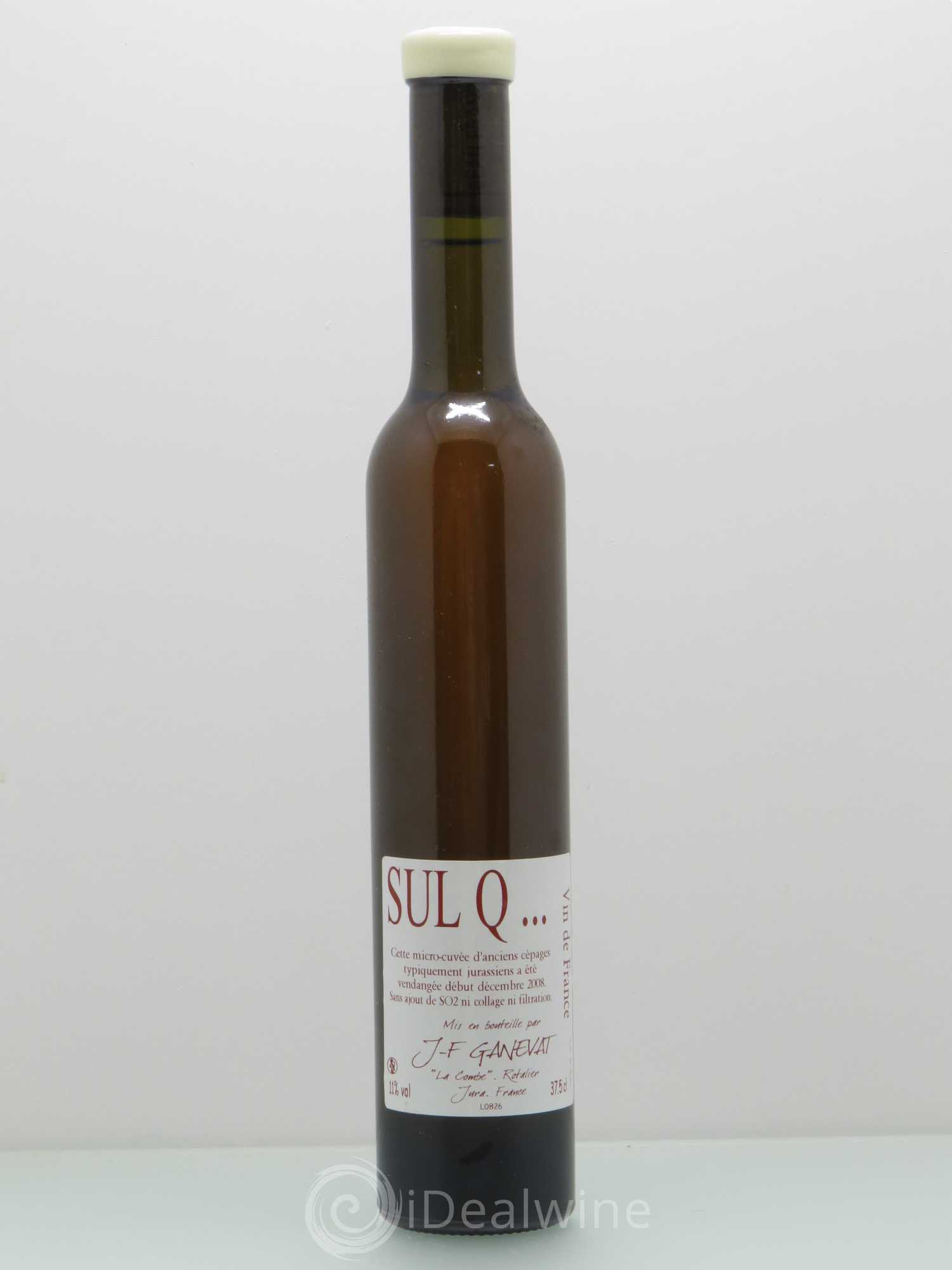 Vin de France SulQ Ganevat 2008 - Posten von 1 Demi-Flasche - 0