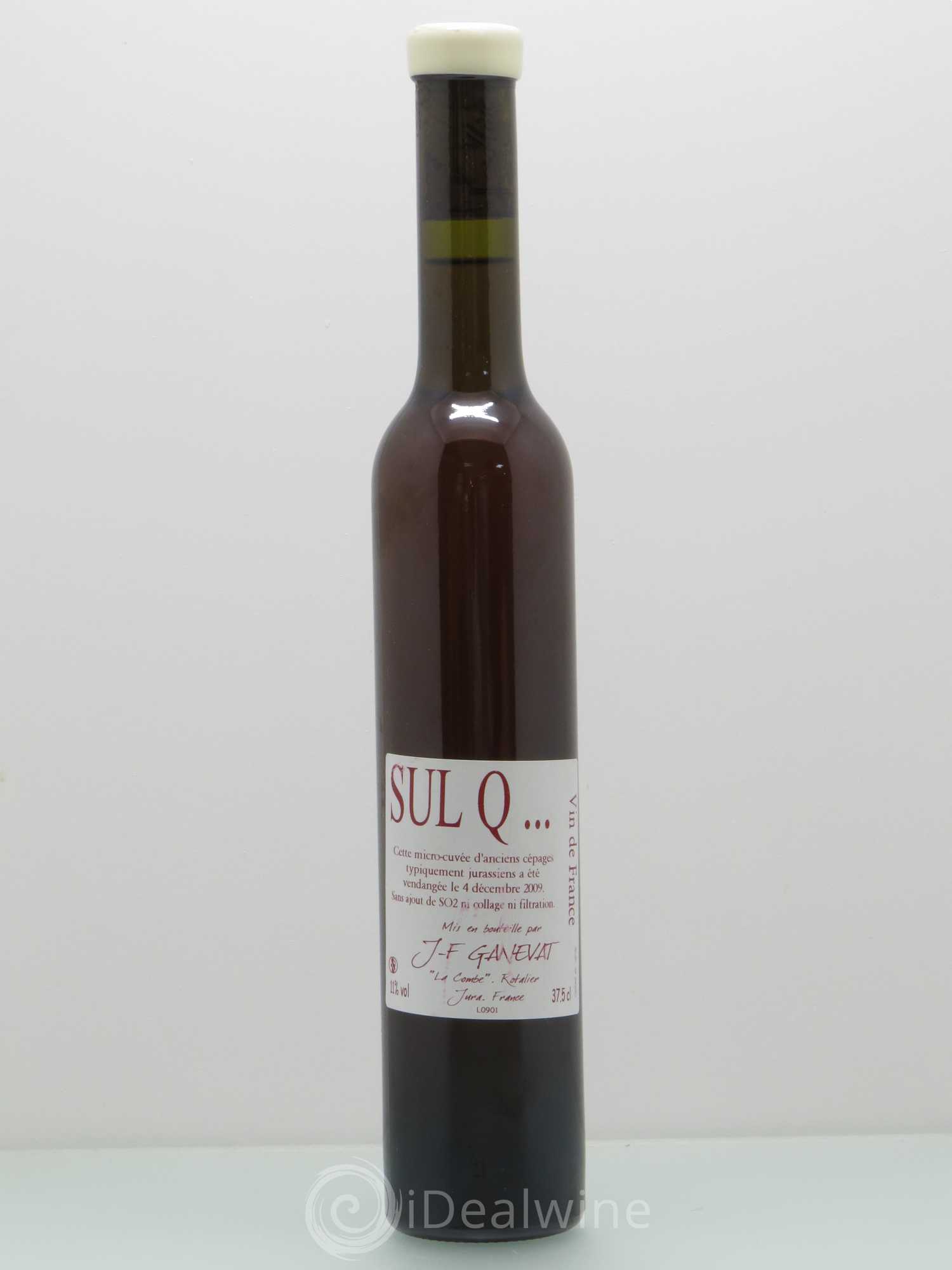 Vin de France SulQ Ganevat 2009 - Posten von 1 Demi-Flasche - 0