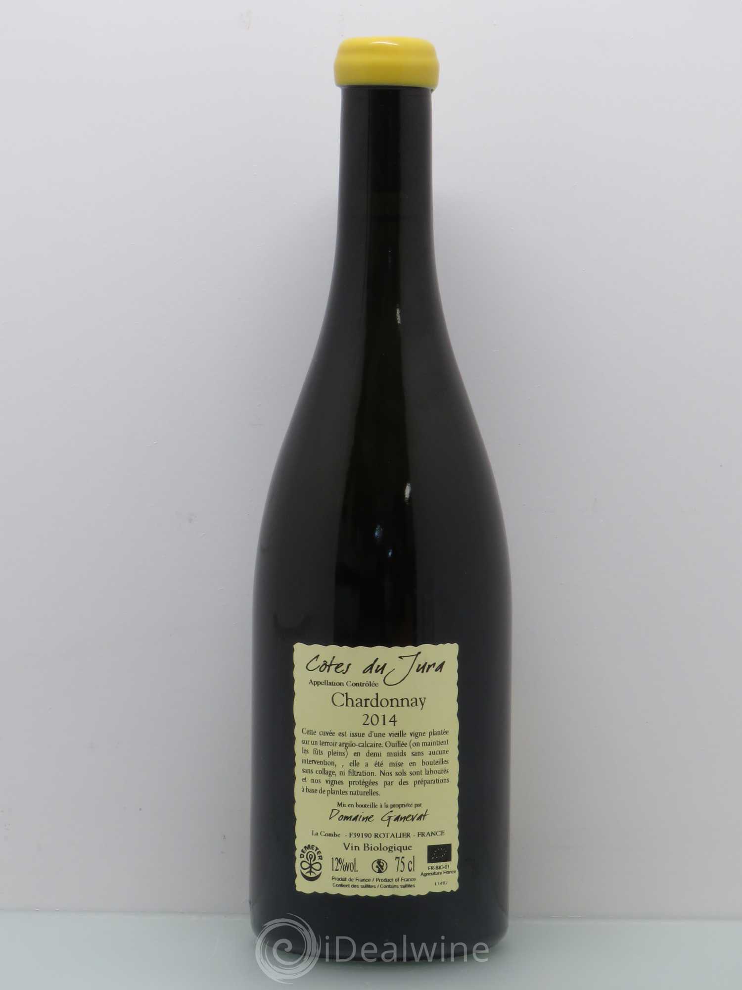 Côtes du Jura Les Chamois du Paradis Jean-François Ganevat (Domaine) 2014 - Lot de 1 bouteille - 1