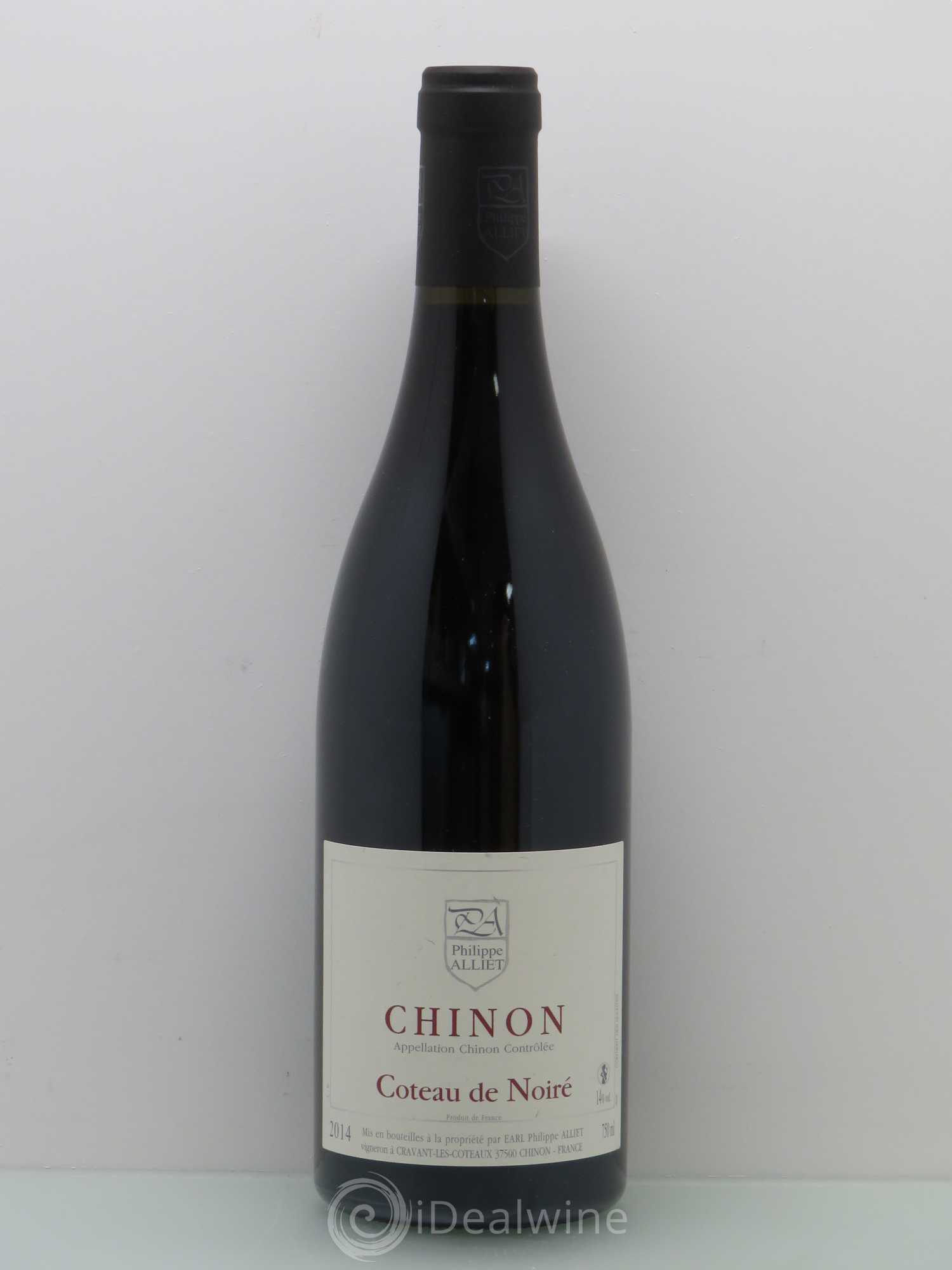 Chinon Coteau de Noiré Philippe Alliet 2014 - Lot de 1 bouteille - 0