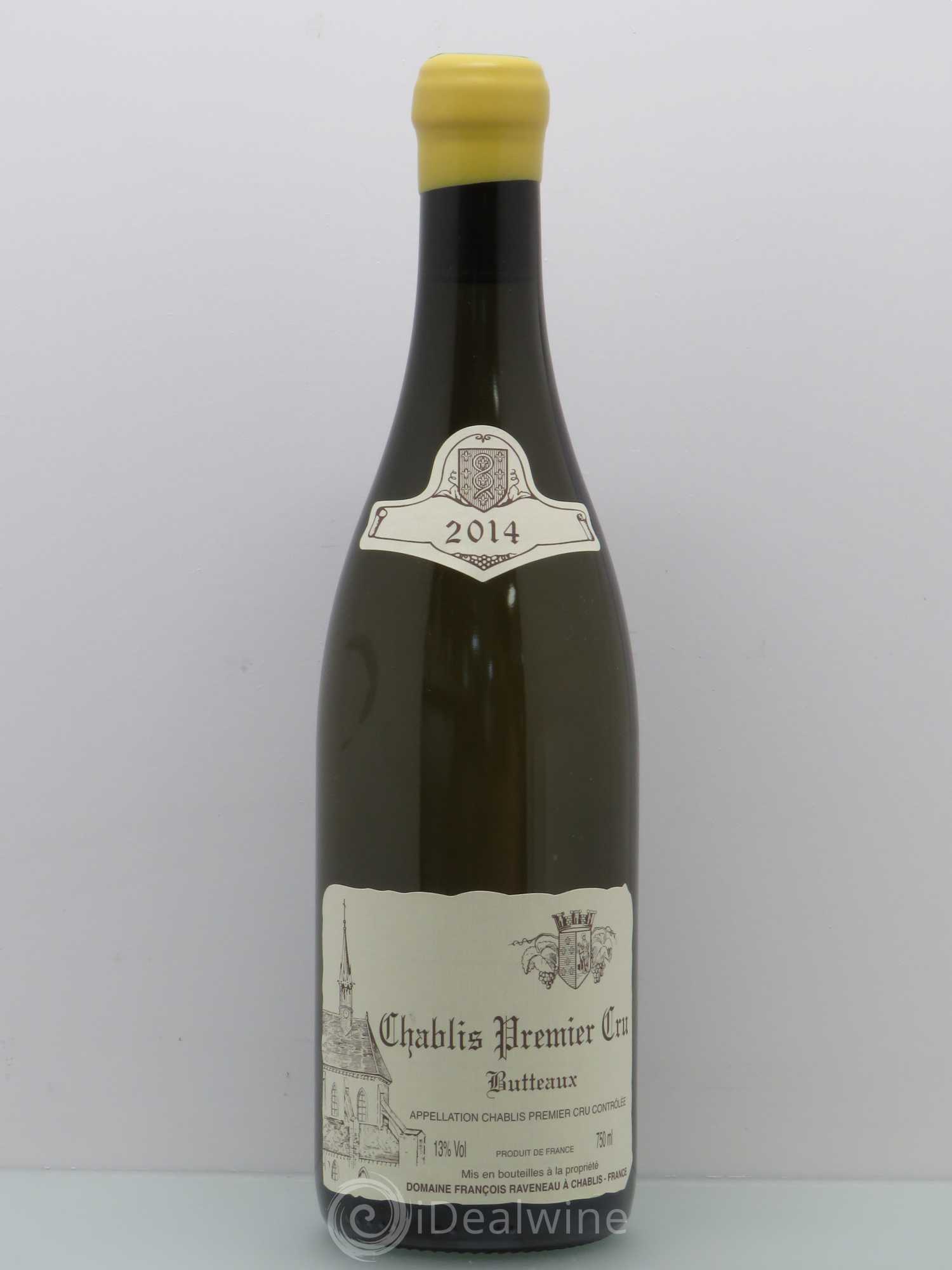 Chablis 1er Cru Butteaux Raveneau (Domaine) 2014 - Lot de 1 bouteille - 0