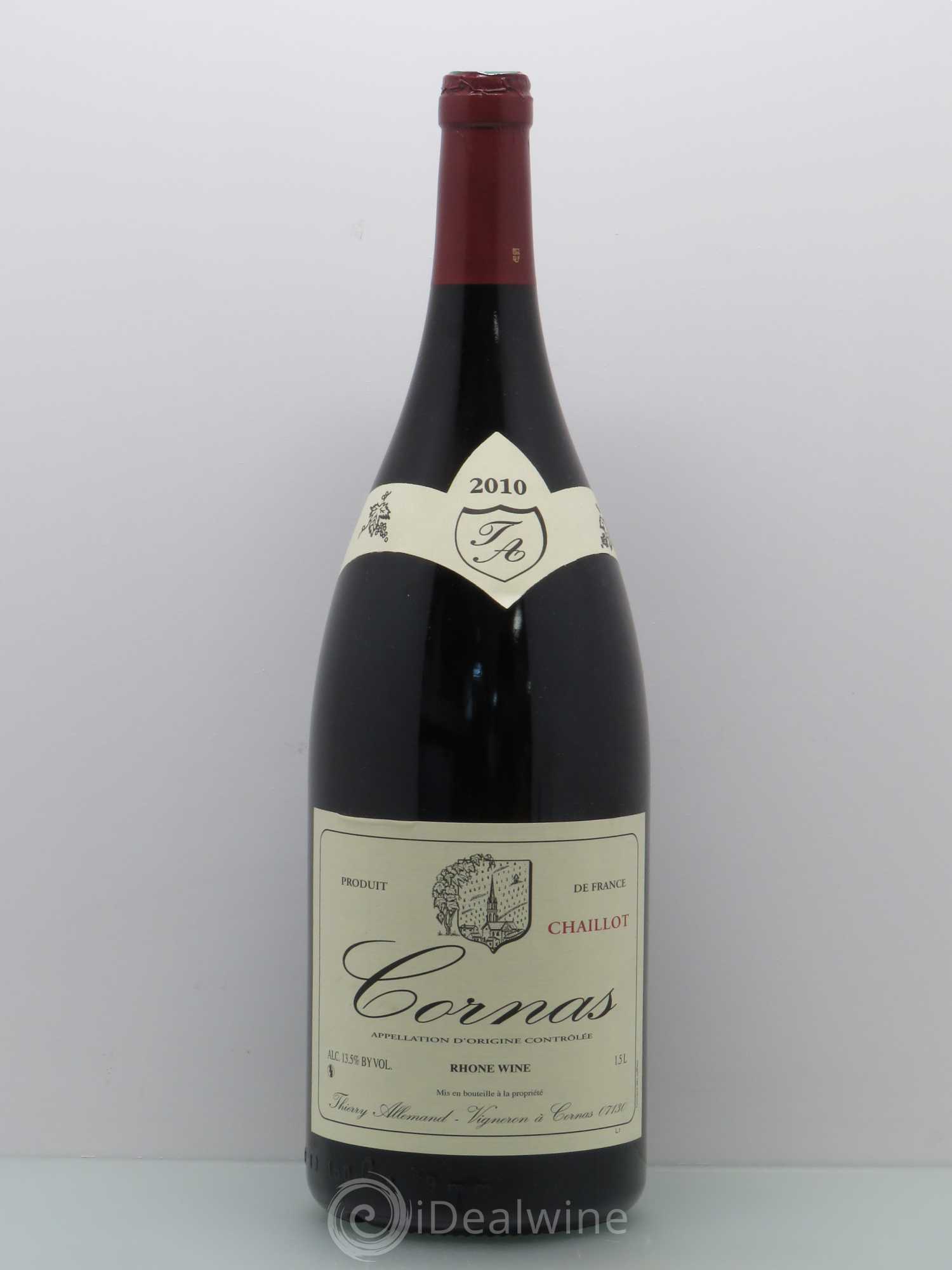 Cornas Chaillot Thierry Allemand 2010 - Lot de 1 magnum - 0