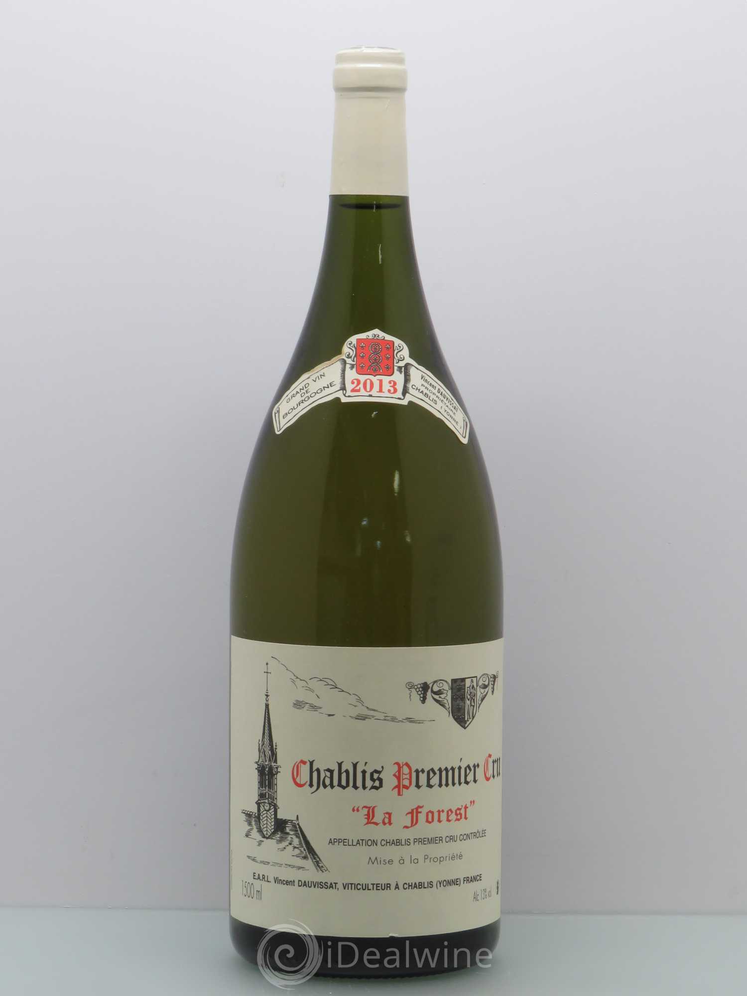 Chablis 1er Cru La Forest Vincent Dauvissat (Domaine) 2013 - Lot de 1 magnum - 0
