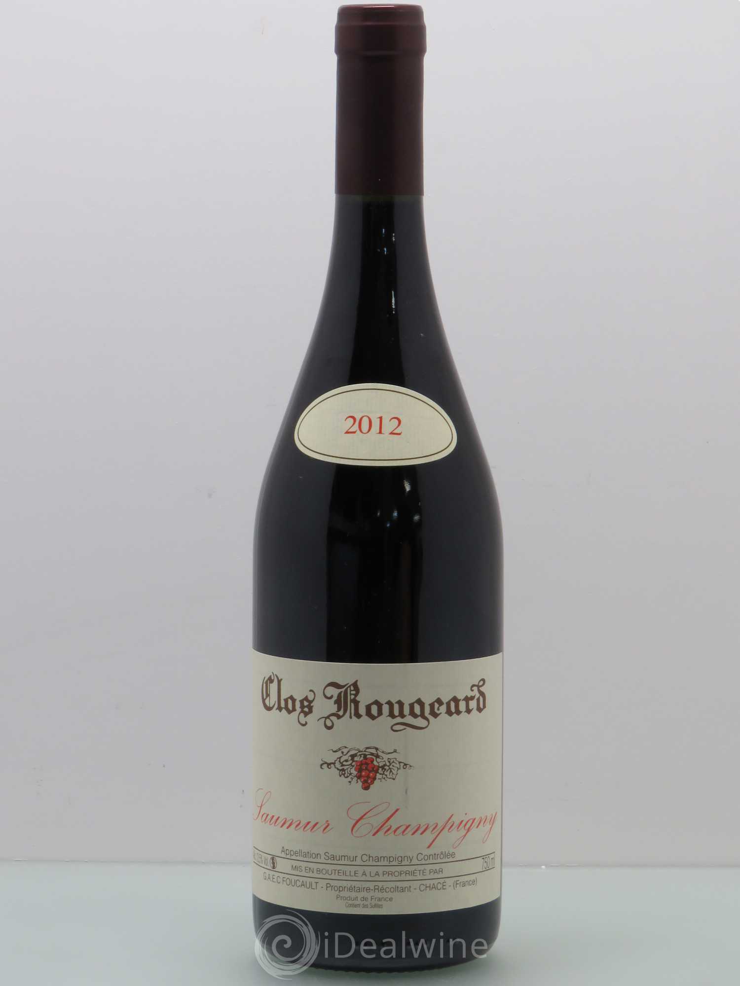 Saumur-Champigny Clos Rougeard 2012 - Posten von 1 Flasche - 0
