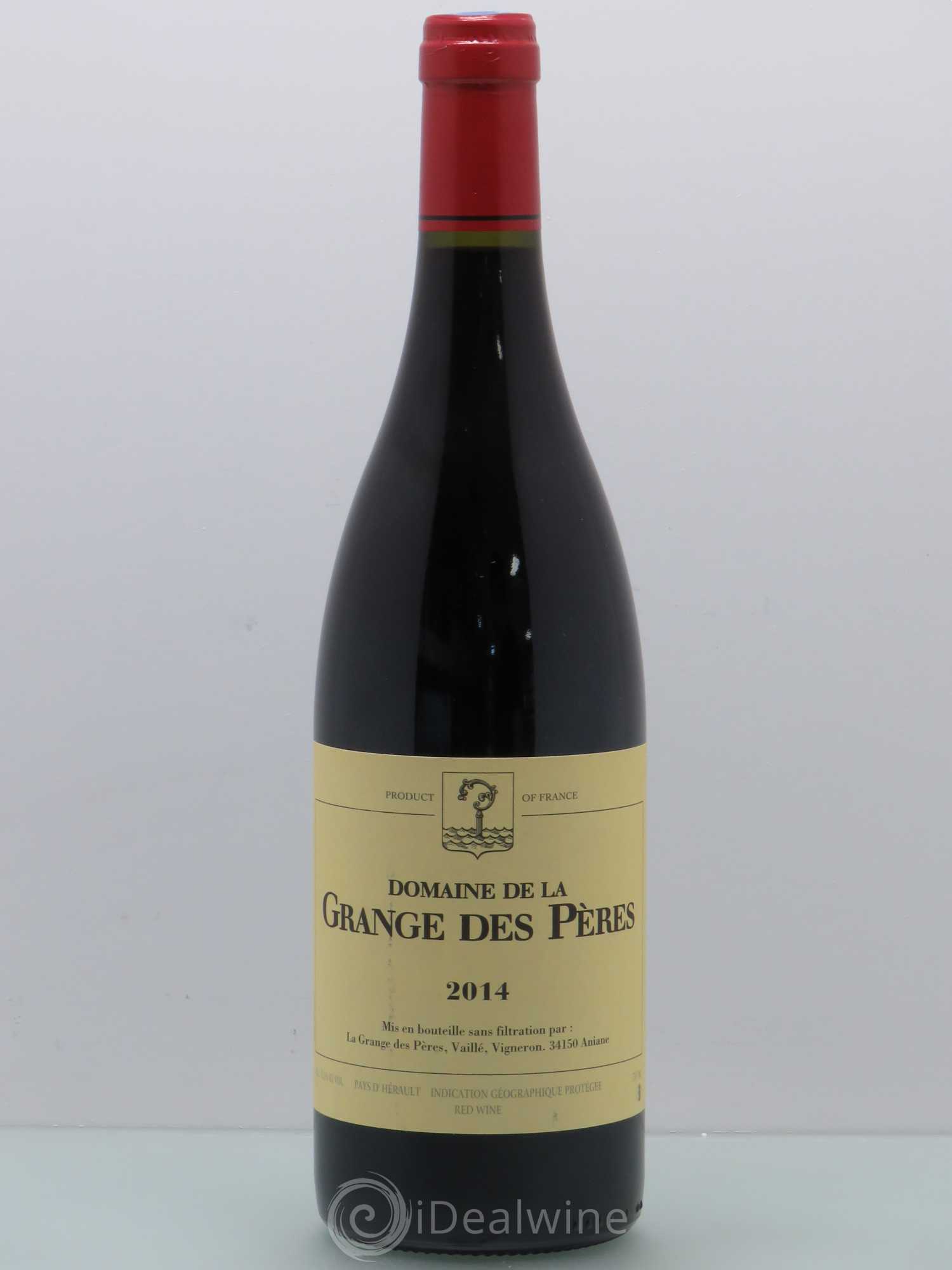 Pays d'Hérault Grange des Pères Laurent Vaillé 2014 - Lot de 1 bouteille - 0