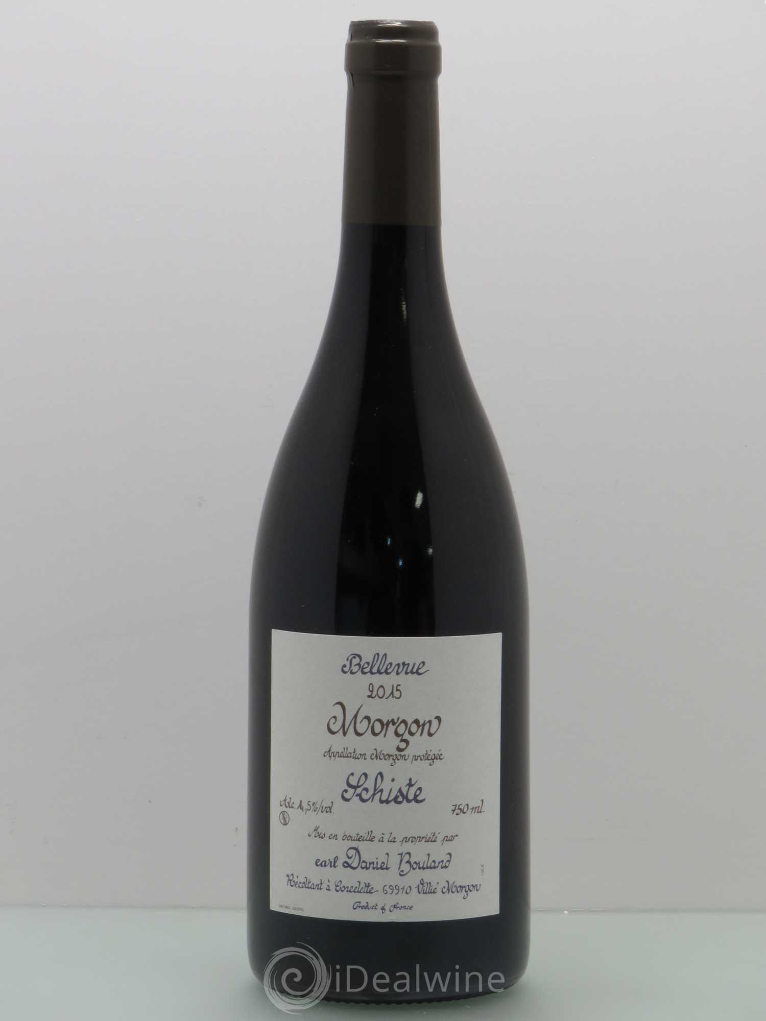 Morgon Schiste Bellevue - Bouland 2015 - Posten von 1 Flasche - 0