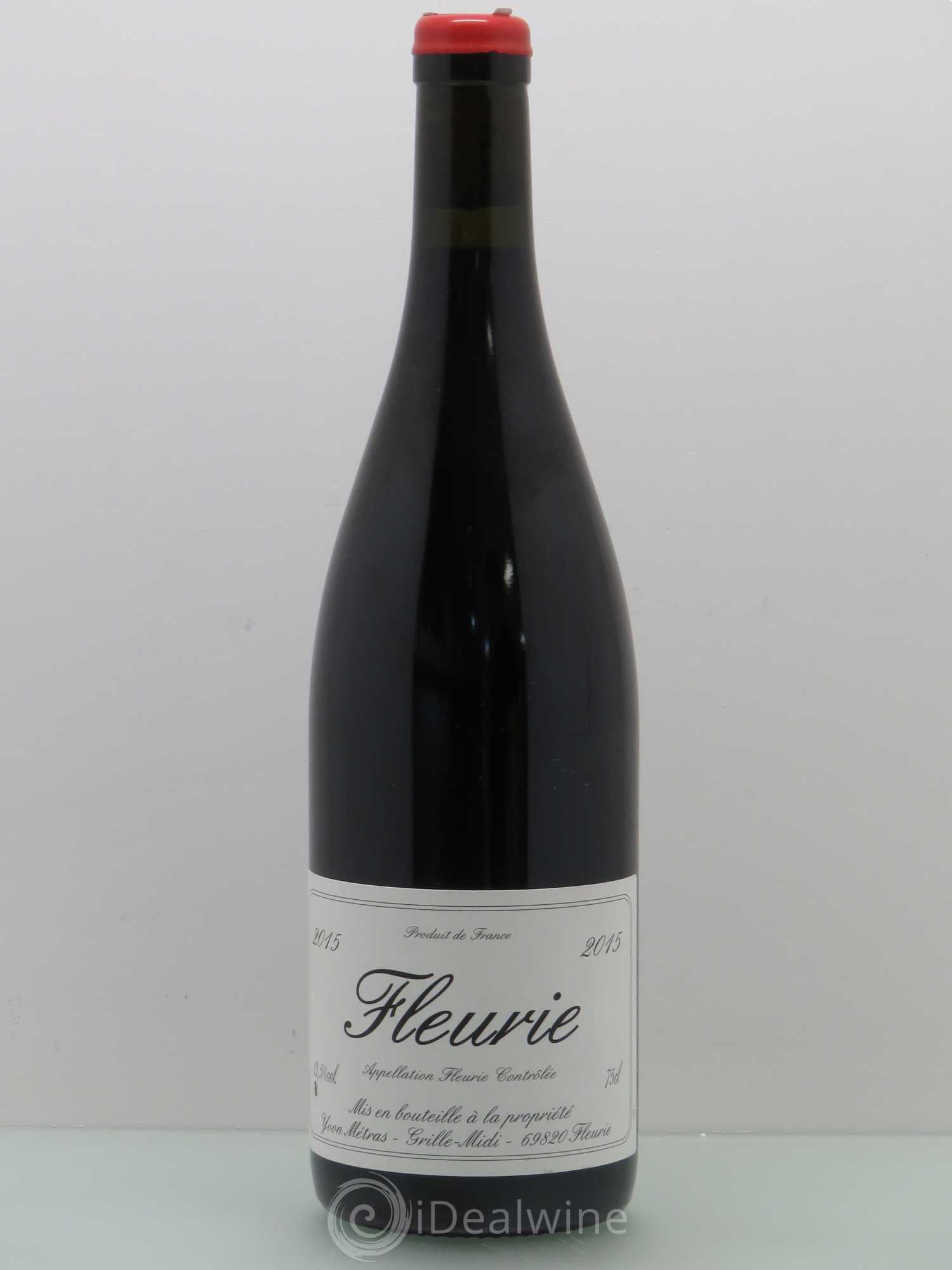 Fleurie Yvon Métras 2015 - Lot de 1 bouteille - 0